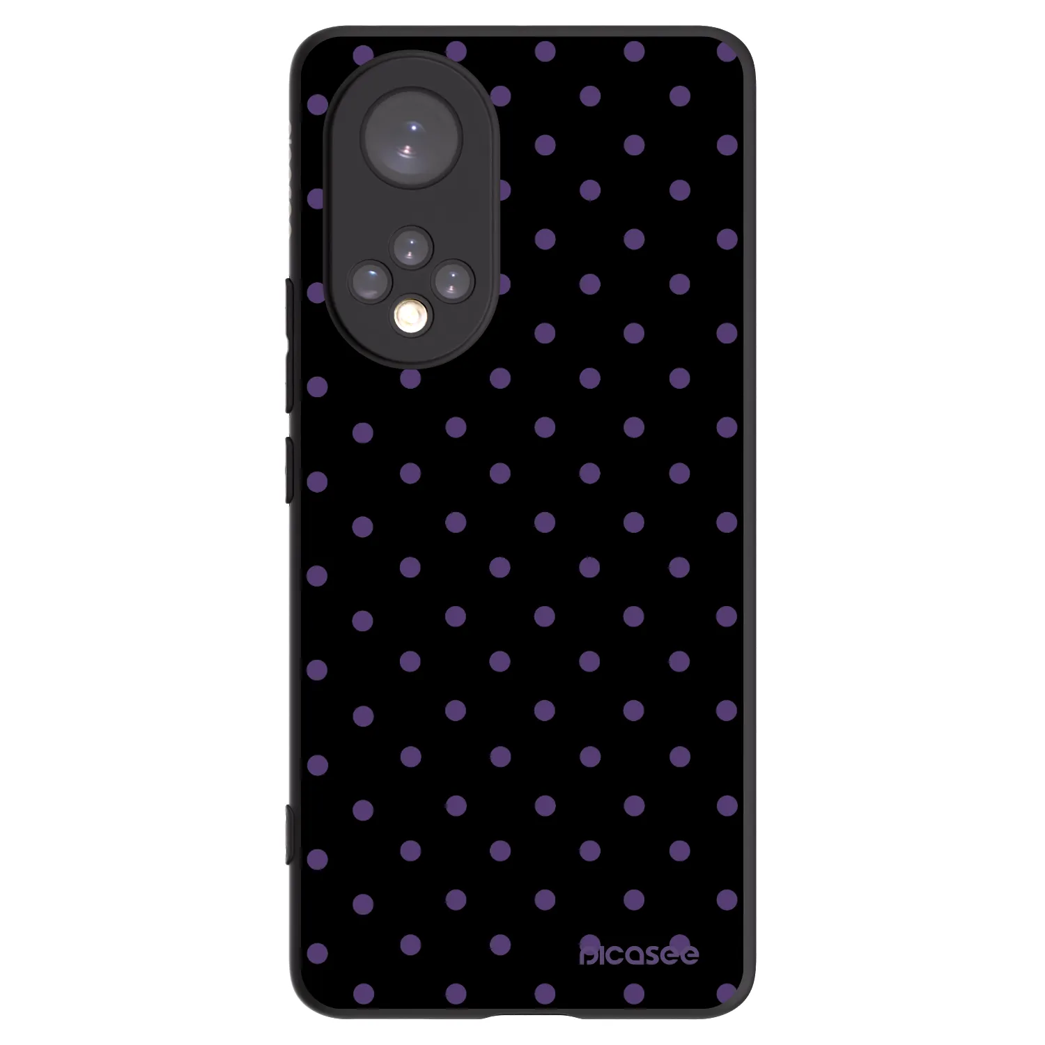 Picasee crna silikonska maskica za Honor 50 5G - Flickers