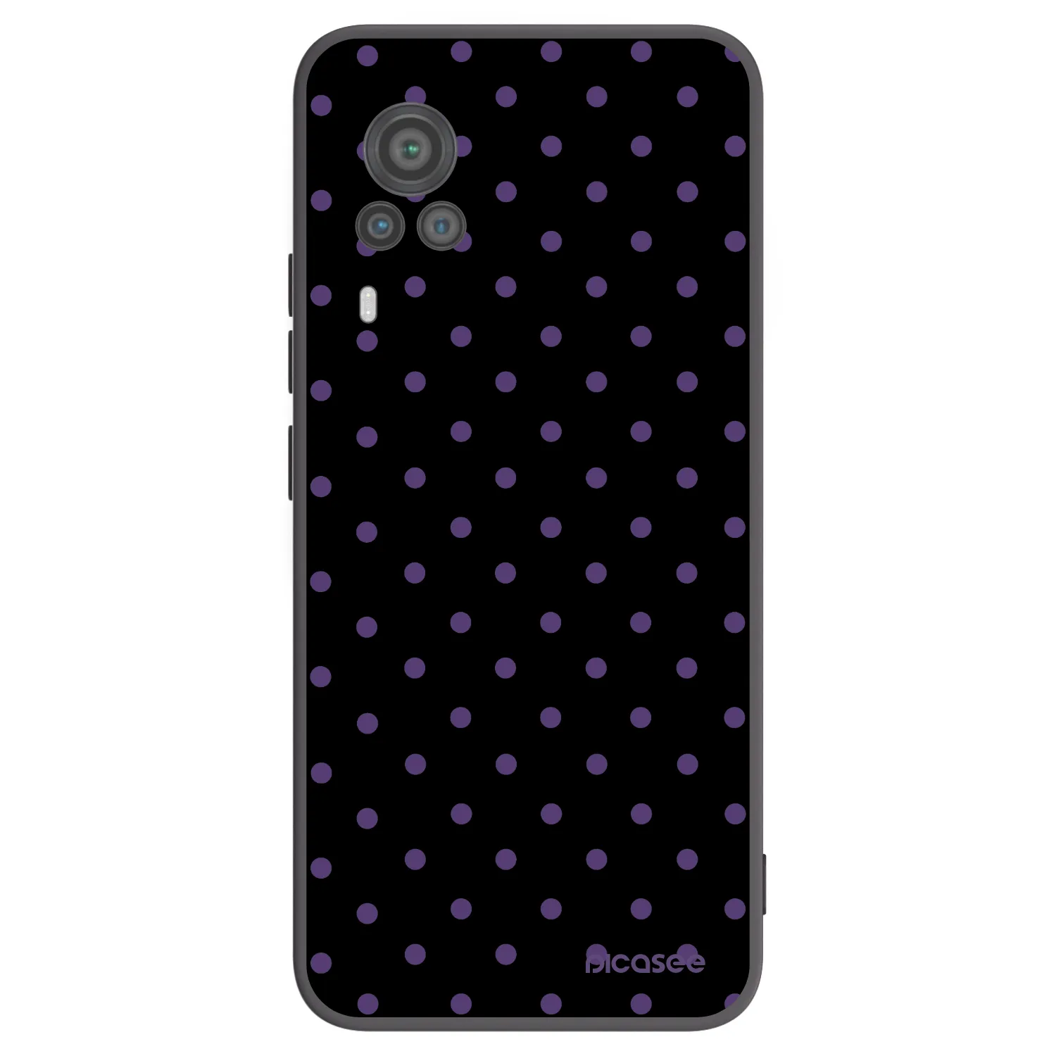 Picasee crna silikonska maskica za Vivo X60 Pro 5G - Flickers