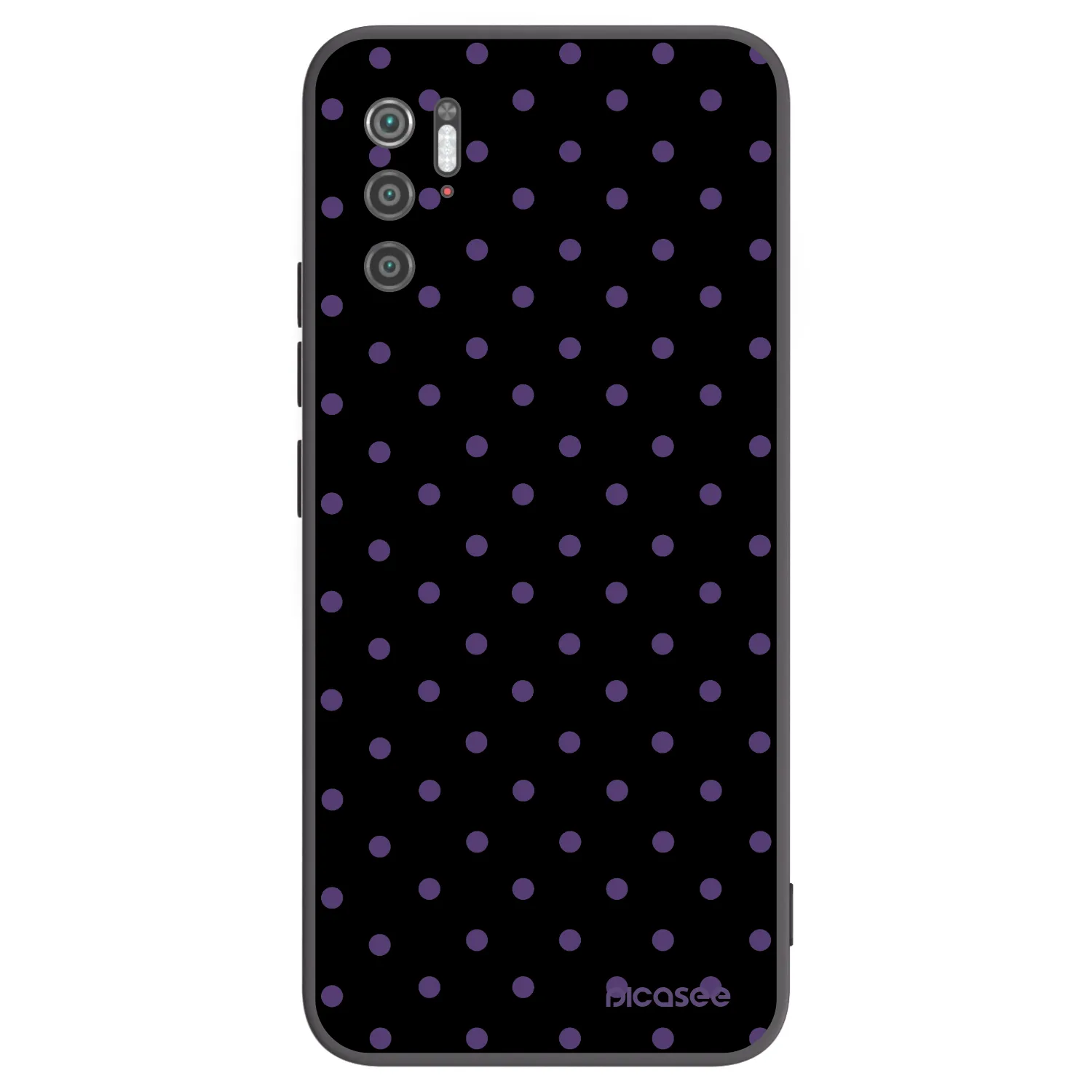 Picasee crna silikonska maskica za Xiaomi Poco M3 Pro 5G - Flickers