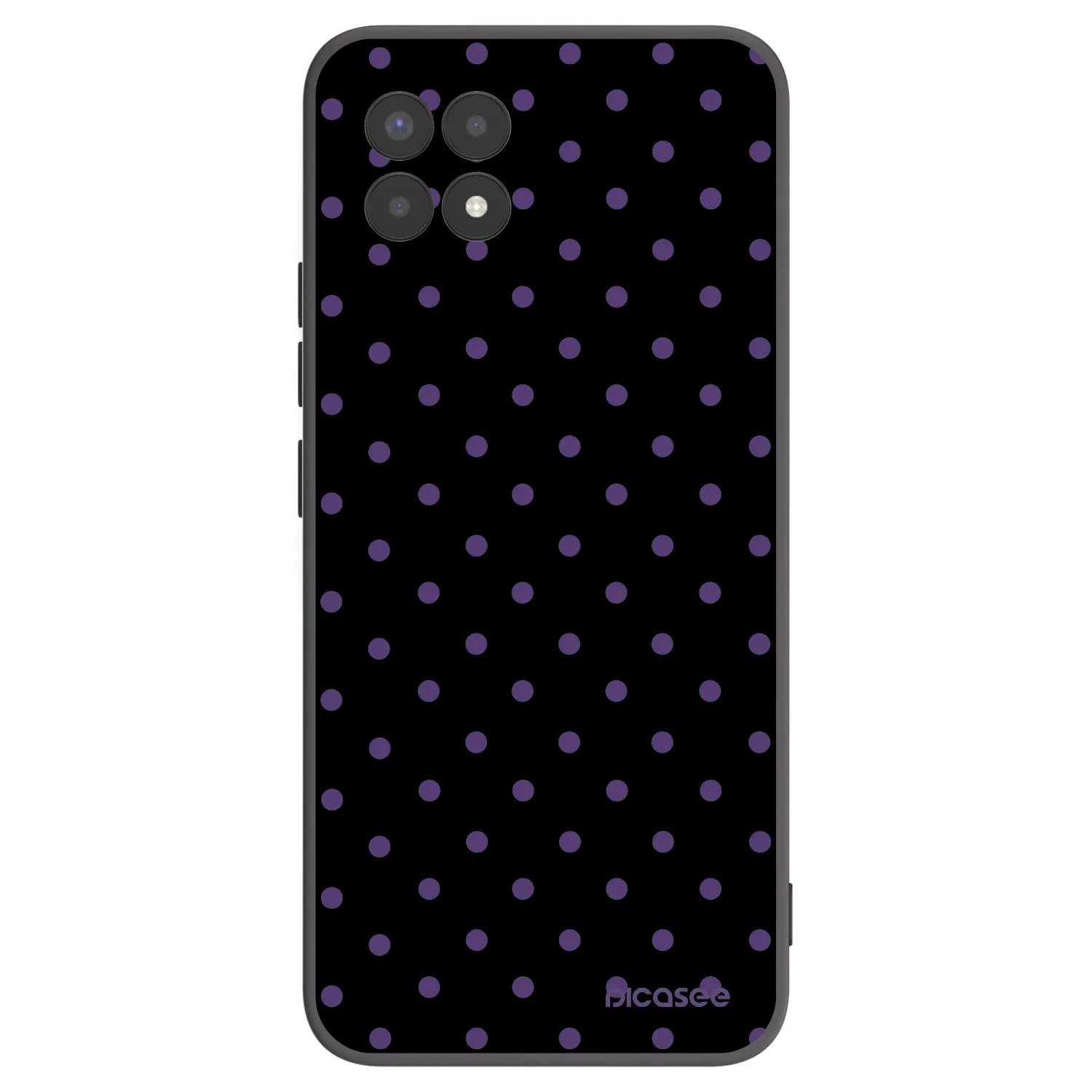Picasee crna silikonska maskica za Realme 8i - Flickers