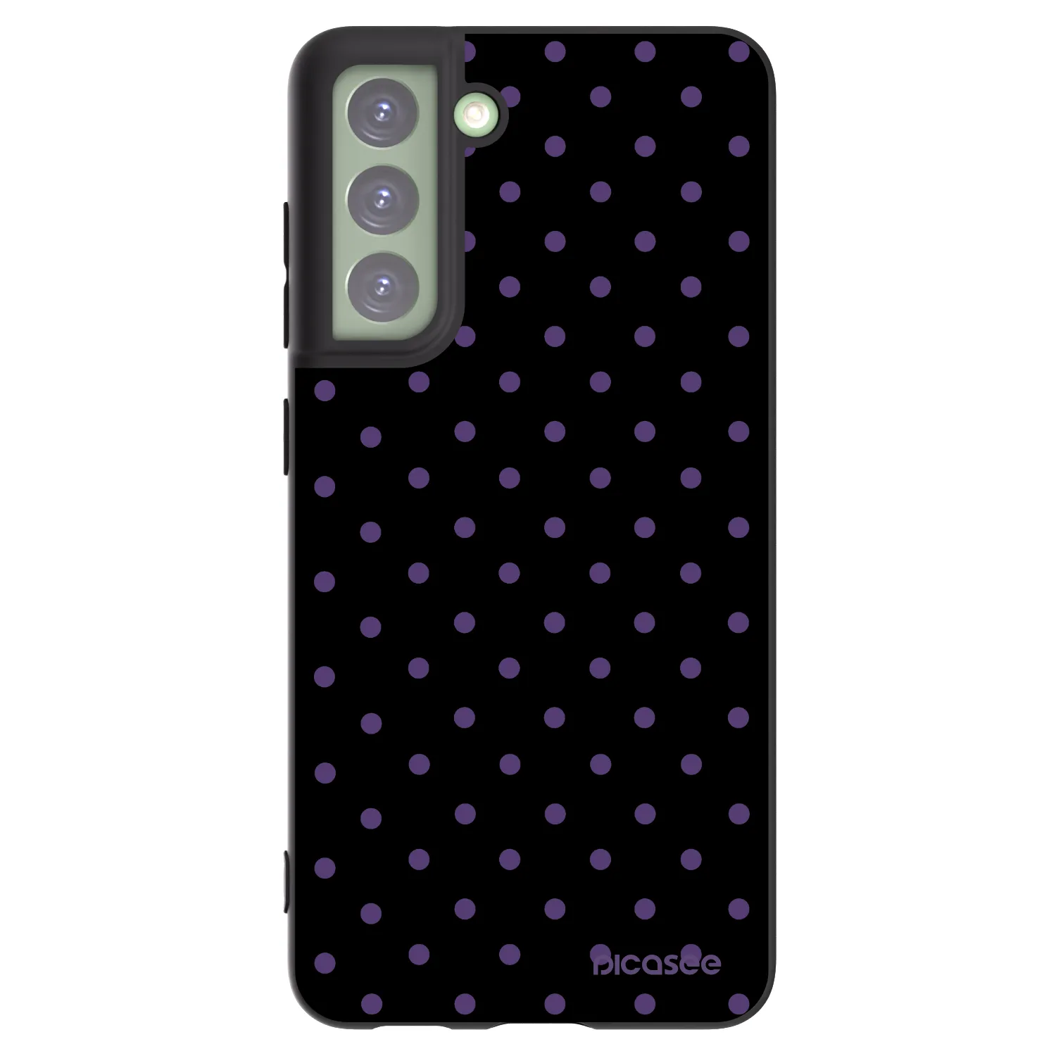 Picasee crna silikonska maskica za Samsung Galaxy S21 FE 5G - Flickers