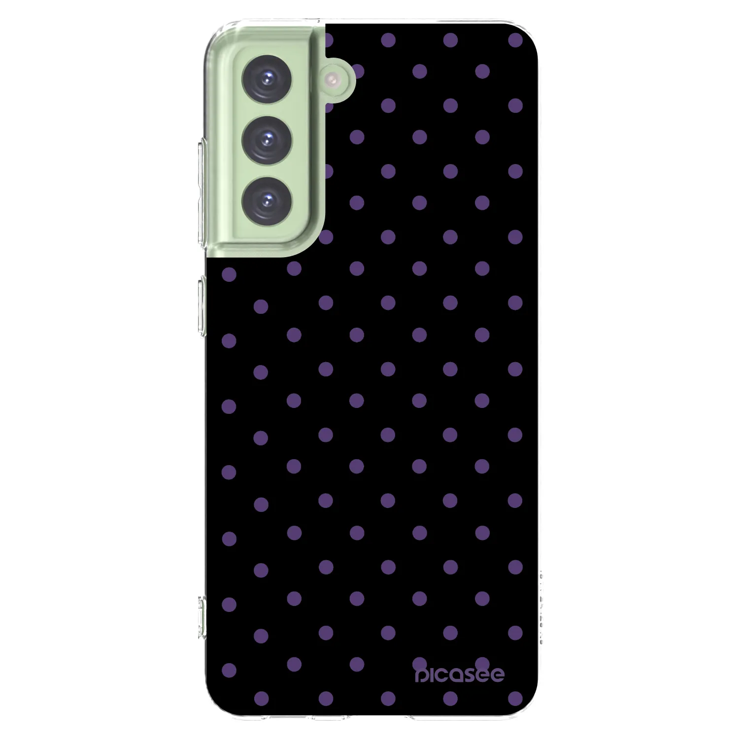 Picasee silikonska prozirna maskica za Samsung Galaxy S21 FE 5G - Flickers