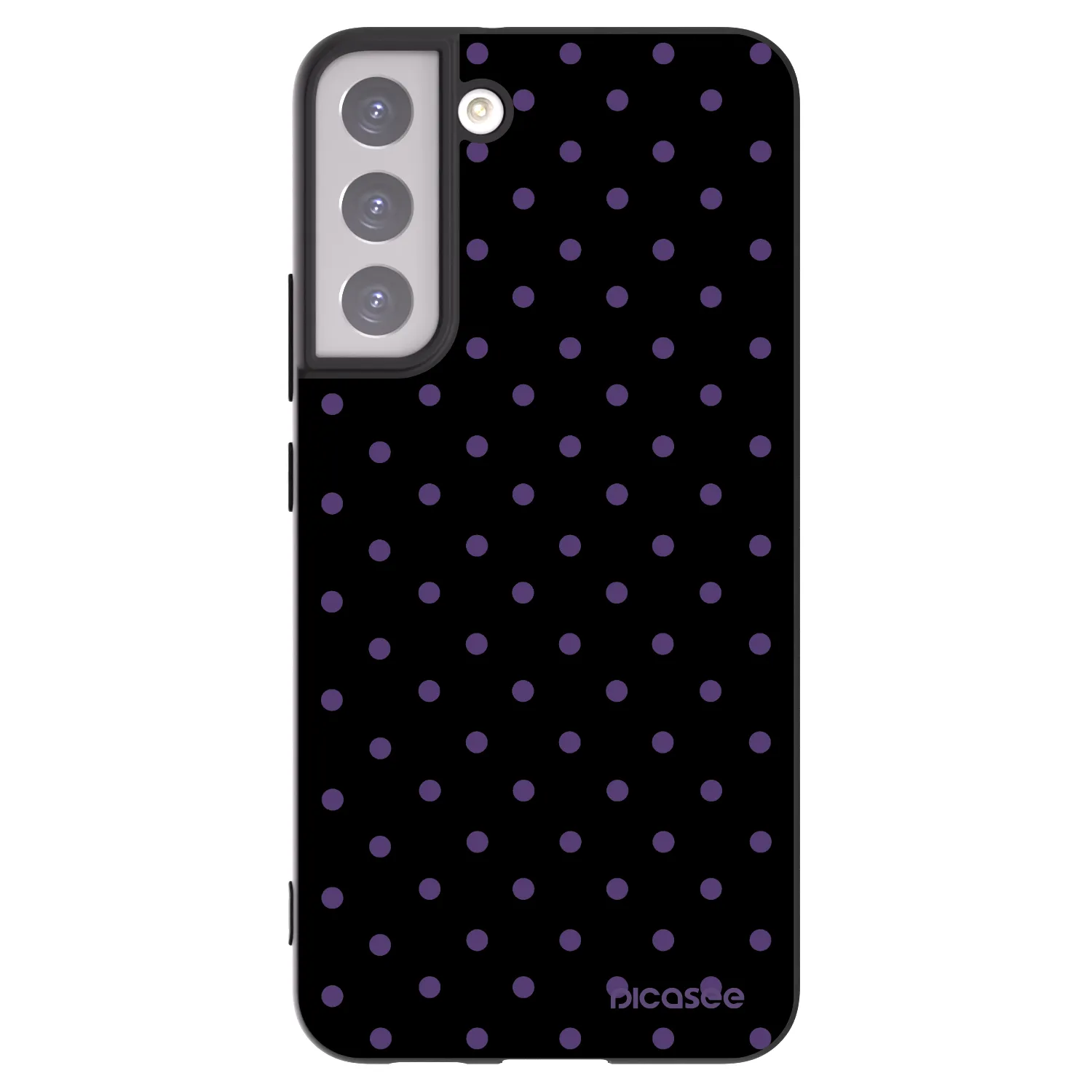 Picasee crna silikonska maskica za Samsung Galaxy S22+ 5G - Flickers