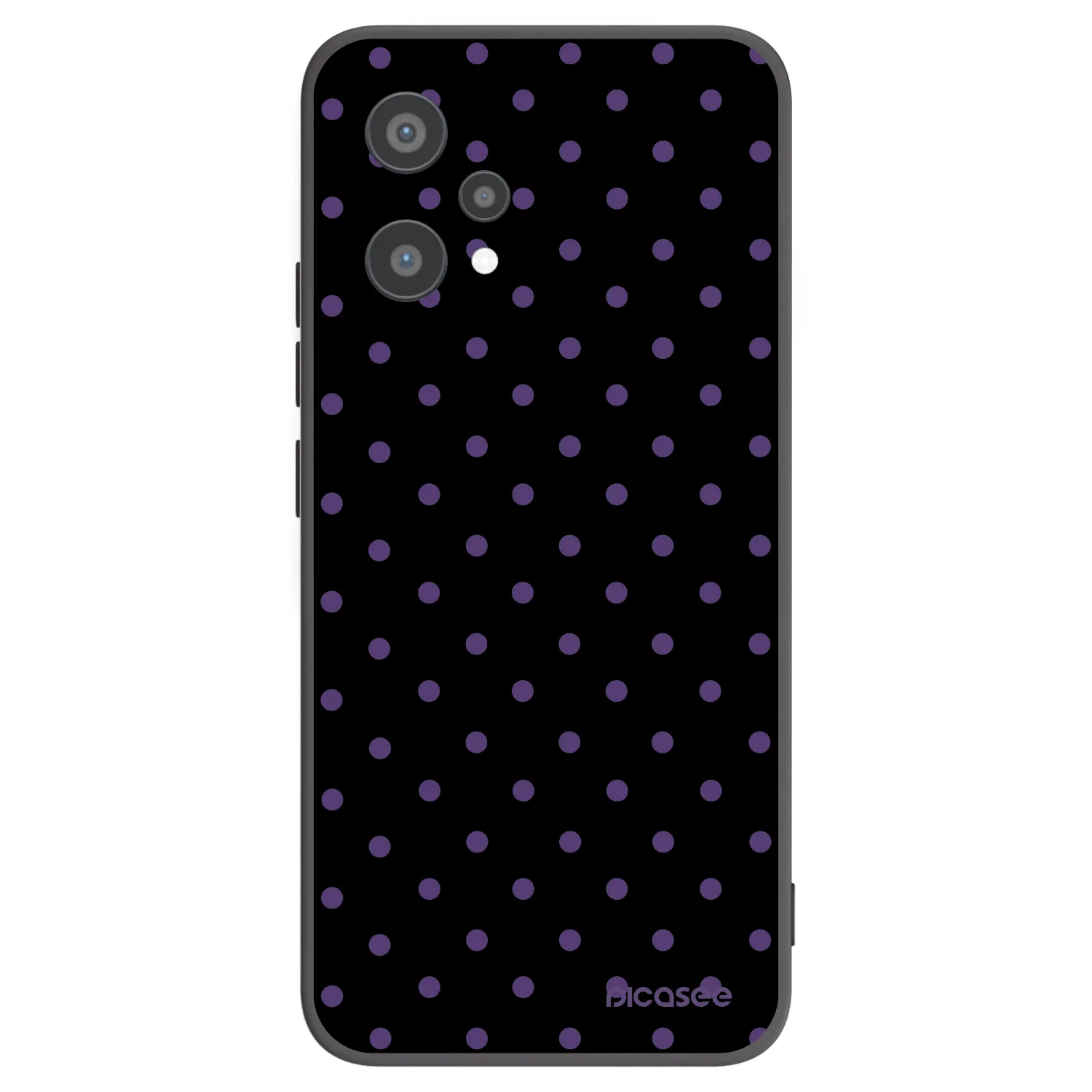 Picasee crna silikonska maskica za Realme 9 Pro 5G - Flickers
