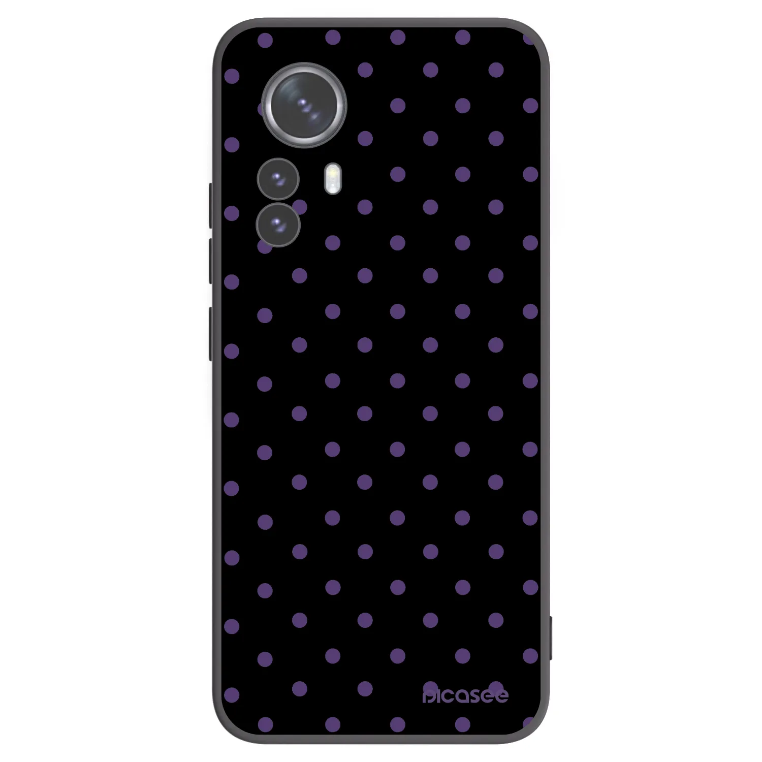 Picasee crna silikonska maskica za Xiaomi 12 Pro - Flickers