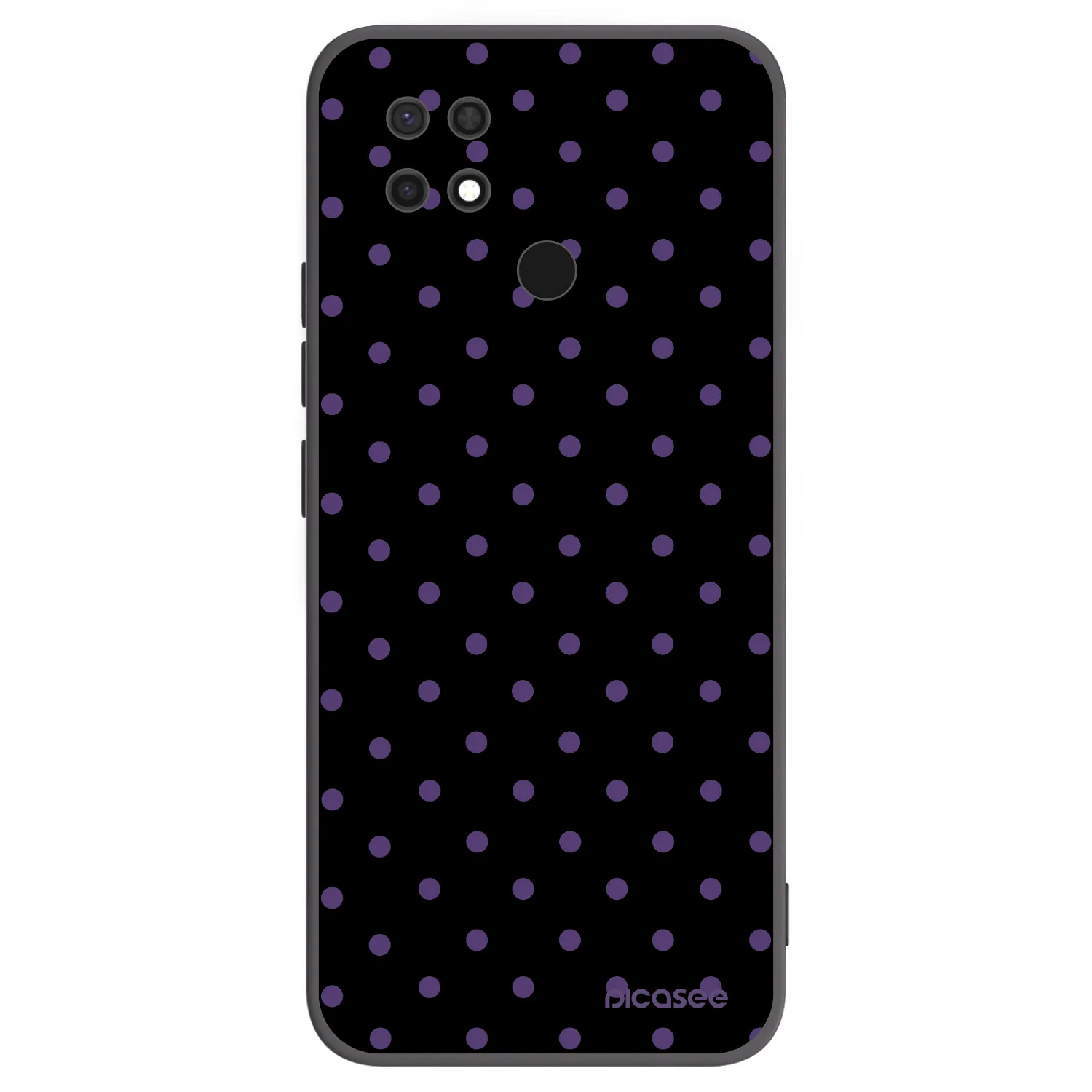 Picasee crna silikonska maskica za Xiaomi Redmi 10C - Flickers