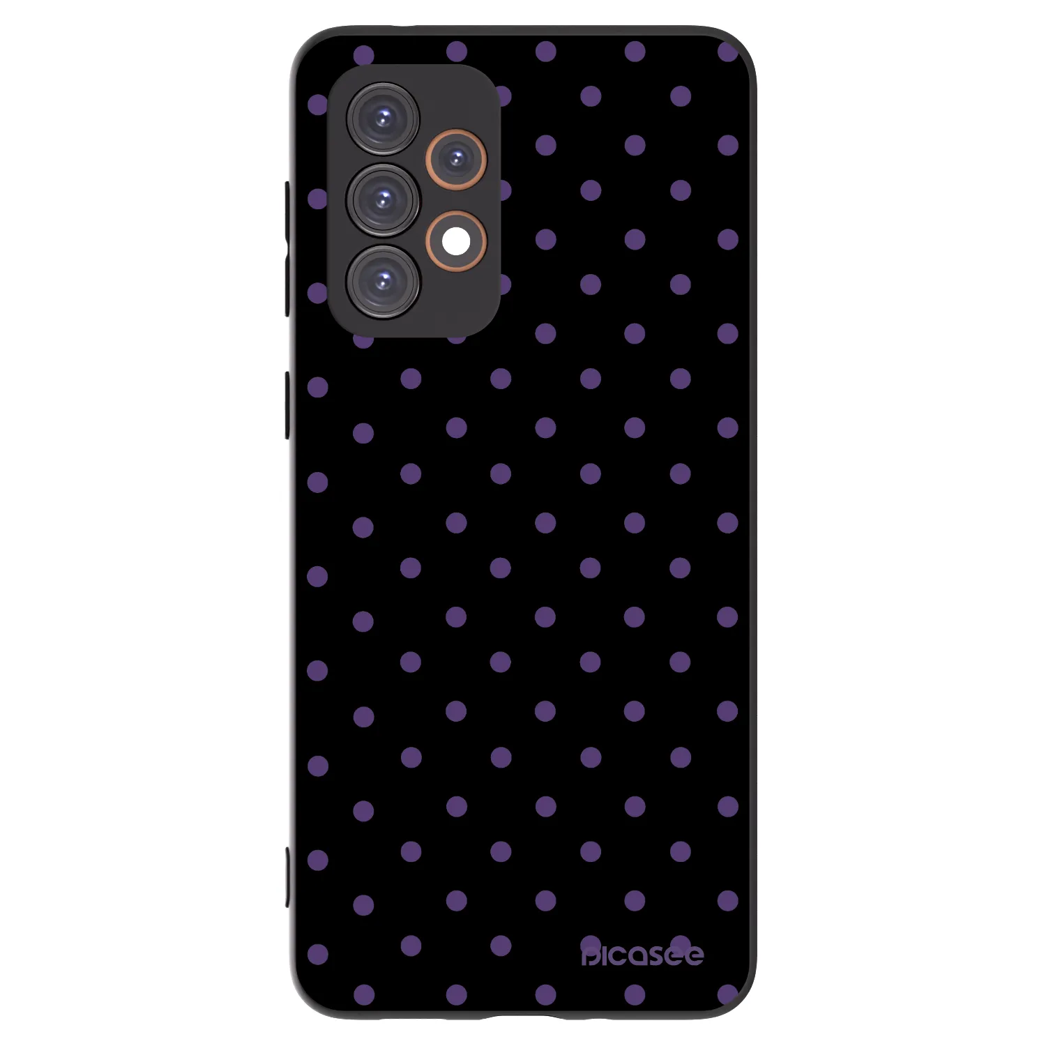 Picasee crna silikonska maskica za Samsung Galaxy A33 5G A336 - Flickers