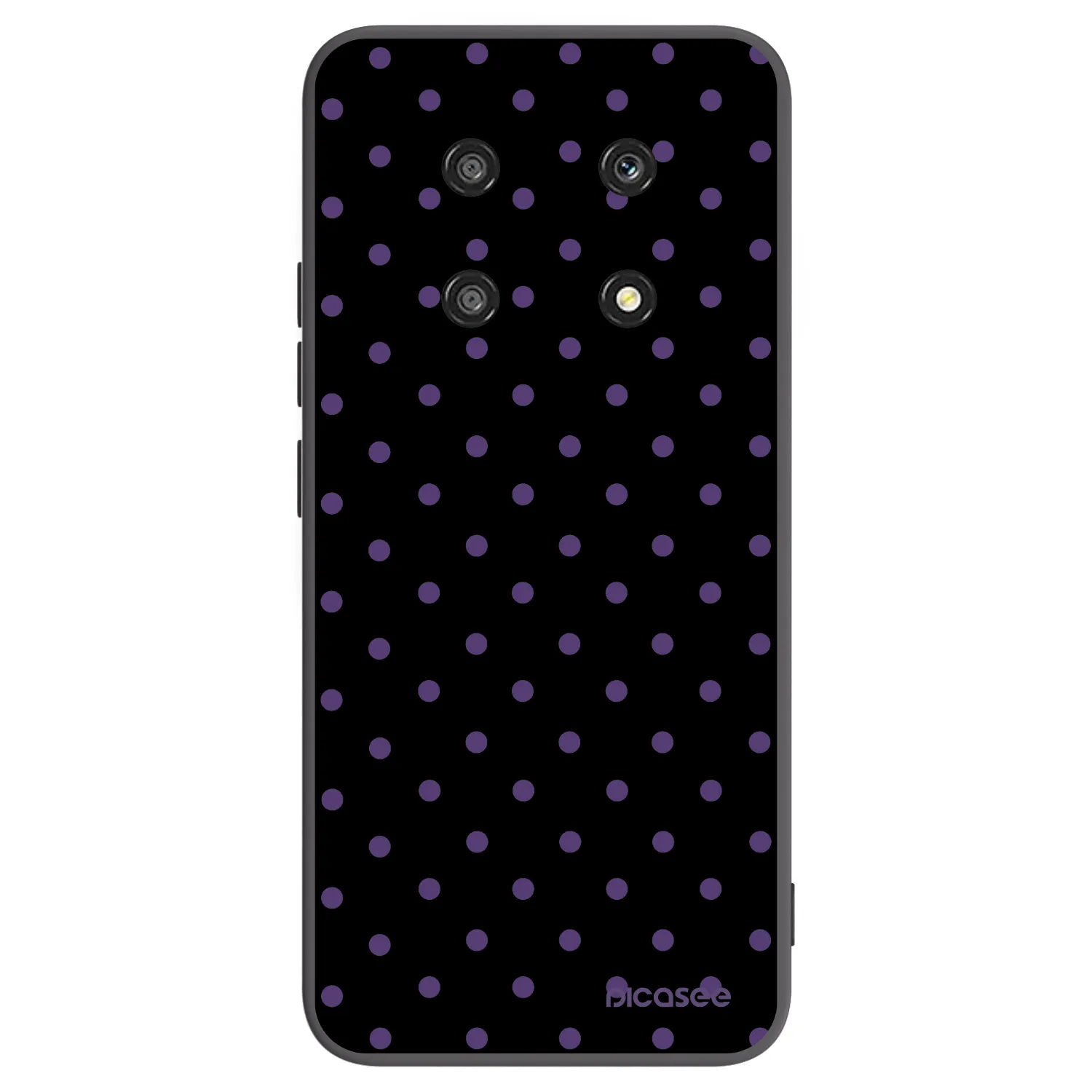 Picasee crna silikonska maskica za Honor Magic4 Lite 5G - Flickers
