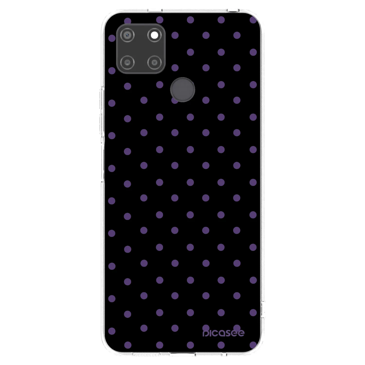Picasee silikonska prozirna maskica za Realme C21Y - Flickers