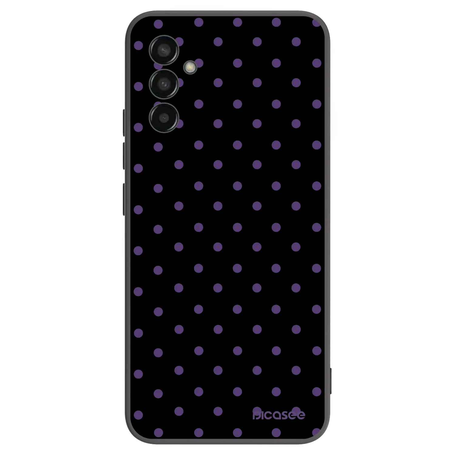 Picasee crna silikonska maskica za Samsung Galaxy M13 M135F - Flickers