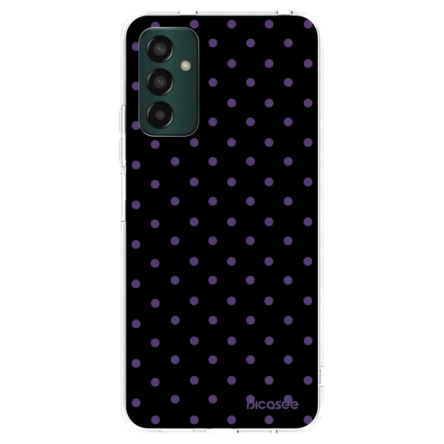 Picasee silikonska prozirna maskica za Samsung Galaxy M13 M135F - Flickers