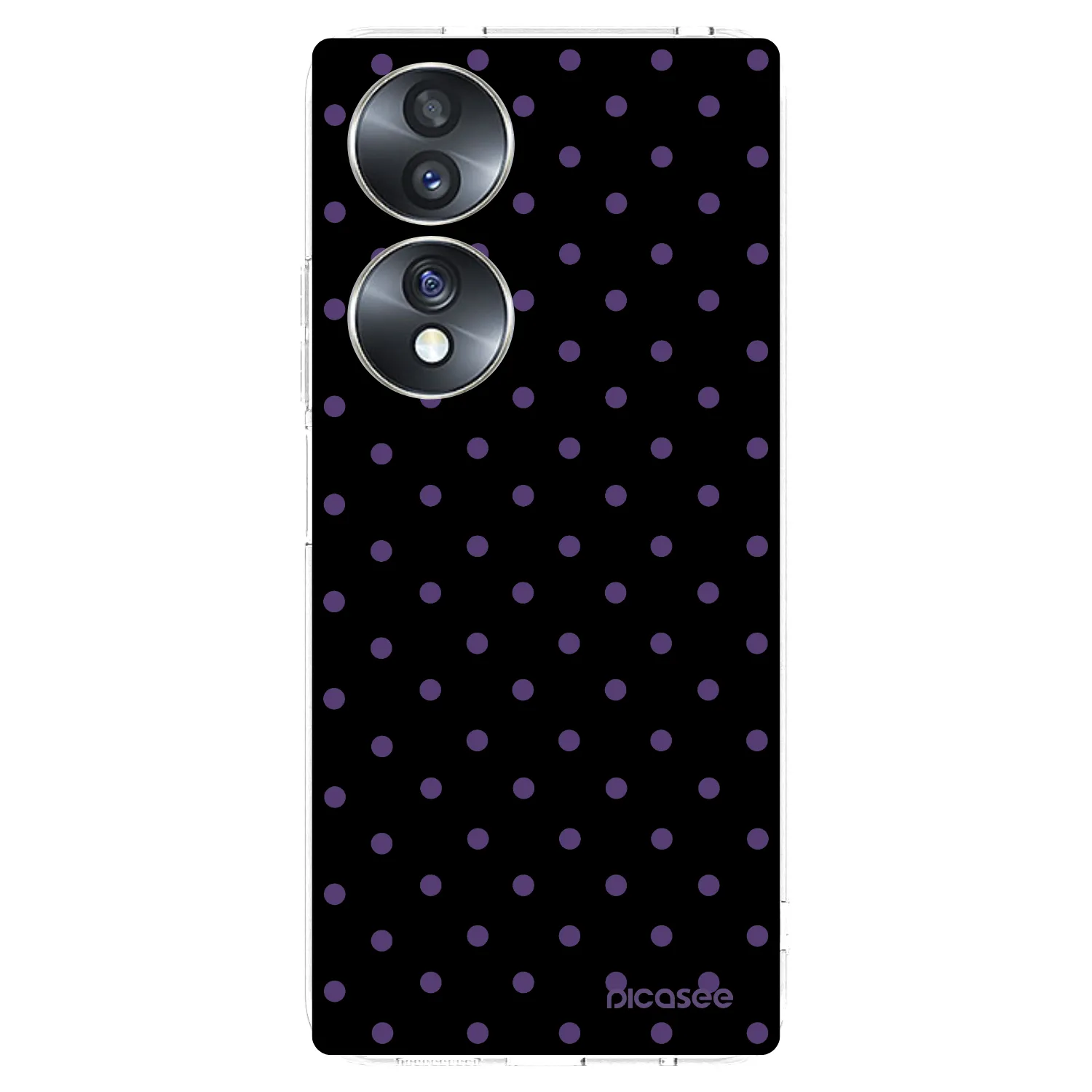 Picasee silikonska prozirna maskica za Honor 70 - Flickers