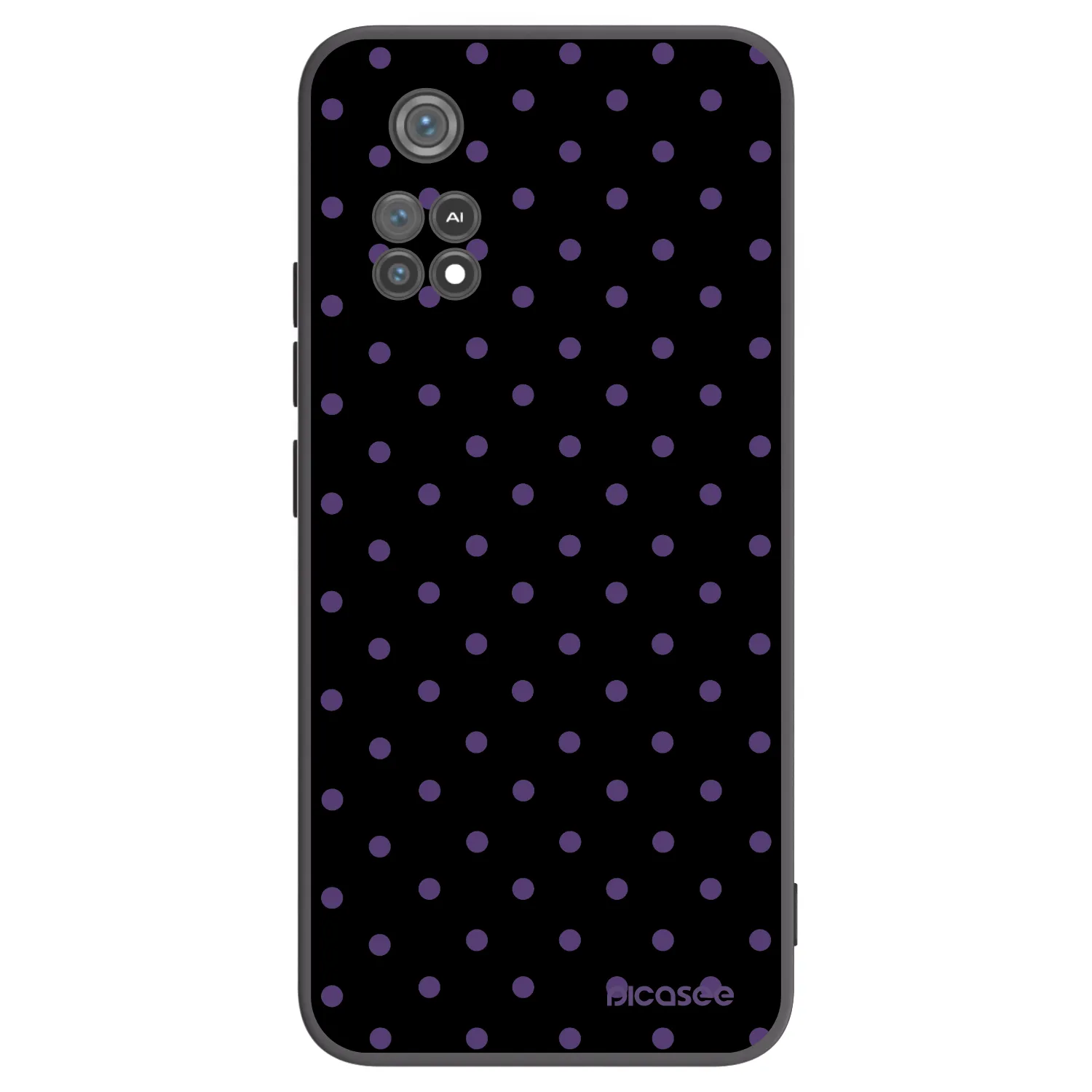 Picasee crna silikonska maskica za Xiaomi Poco M4 Pro - Flickers
