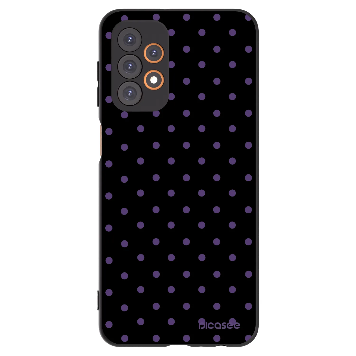 Picasee crna silikonska maskica za Samsung Galaxy A23 A235F 4G - Flickers