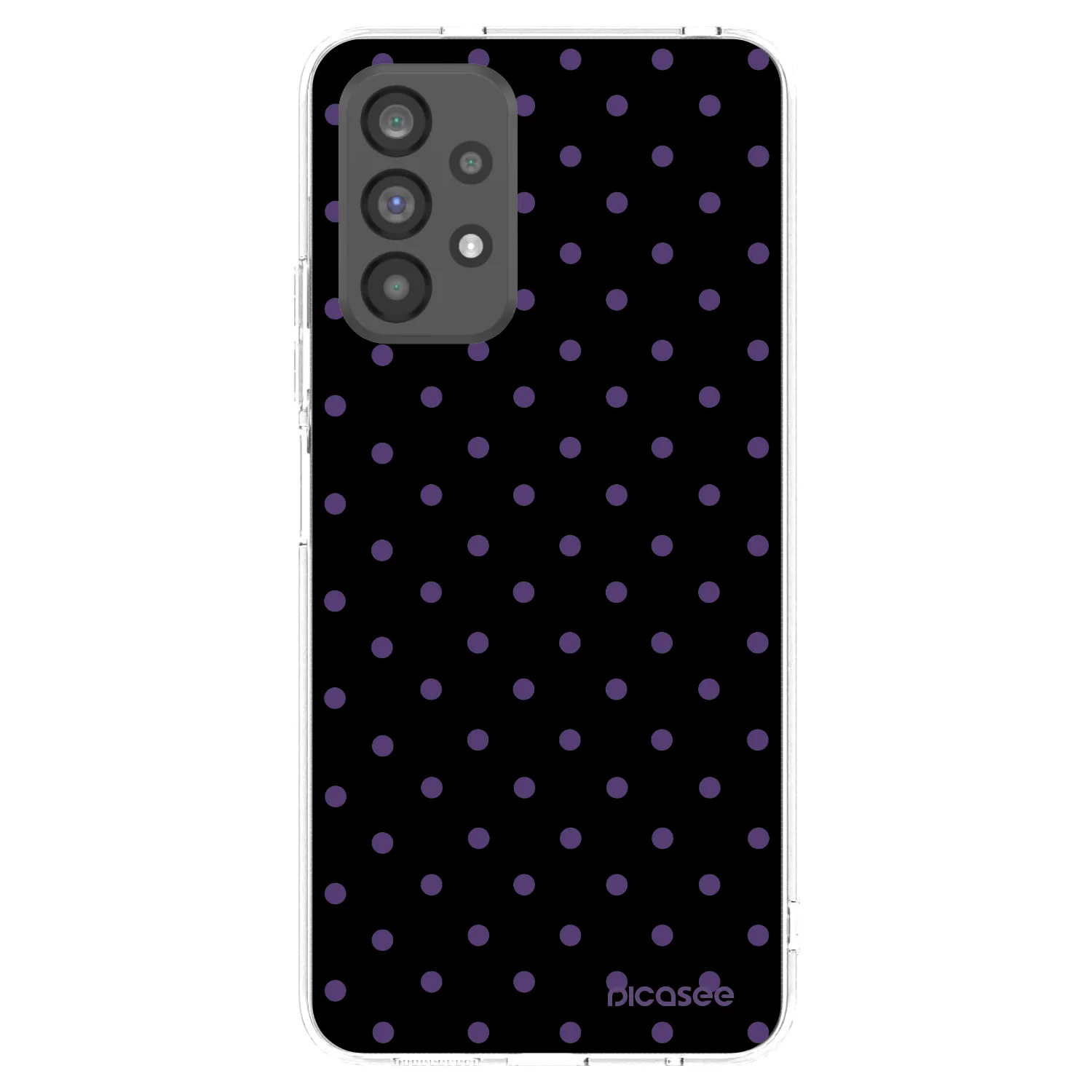 Picasee silikonska prozirna maskica za Samsung Galaxy A73 5G - Flickers