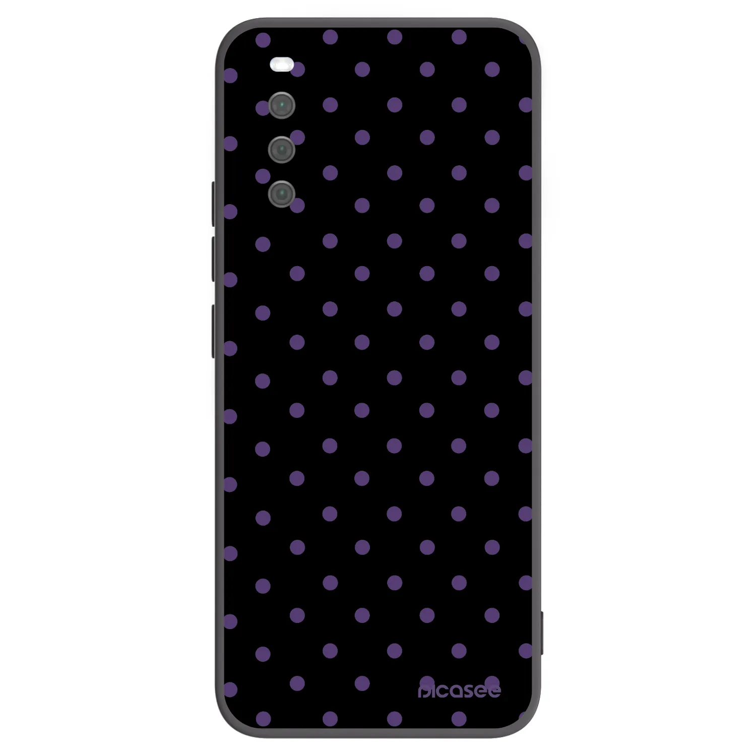 Picasee crna silikonska maskica za Sony Xperia 10 III - Flickers