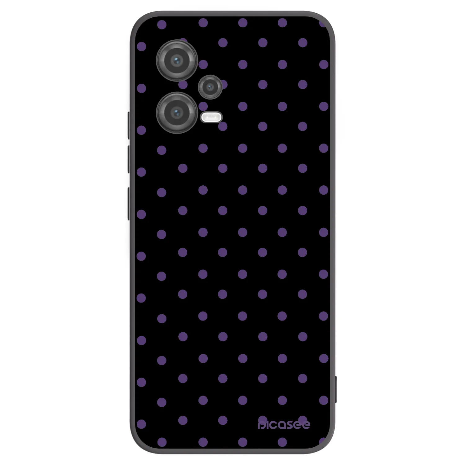 Picasee crna silikonska maskica za Xiaomi Poco X5 - Flickers