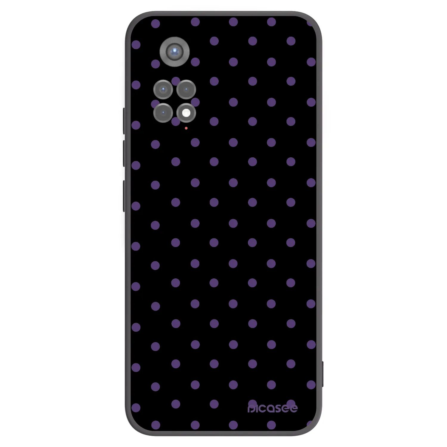 Picasee crna silikonska maskica za Xiaomi Redmi Note 11S 5G - Flickers