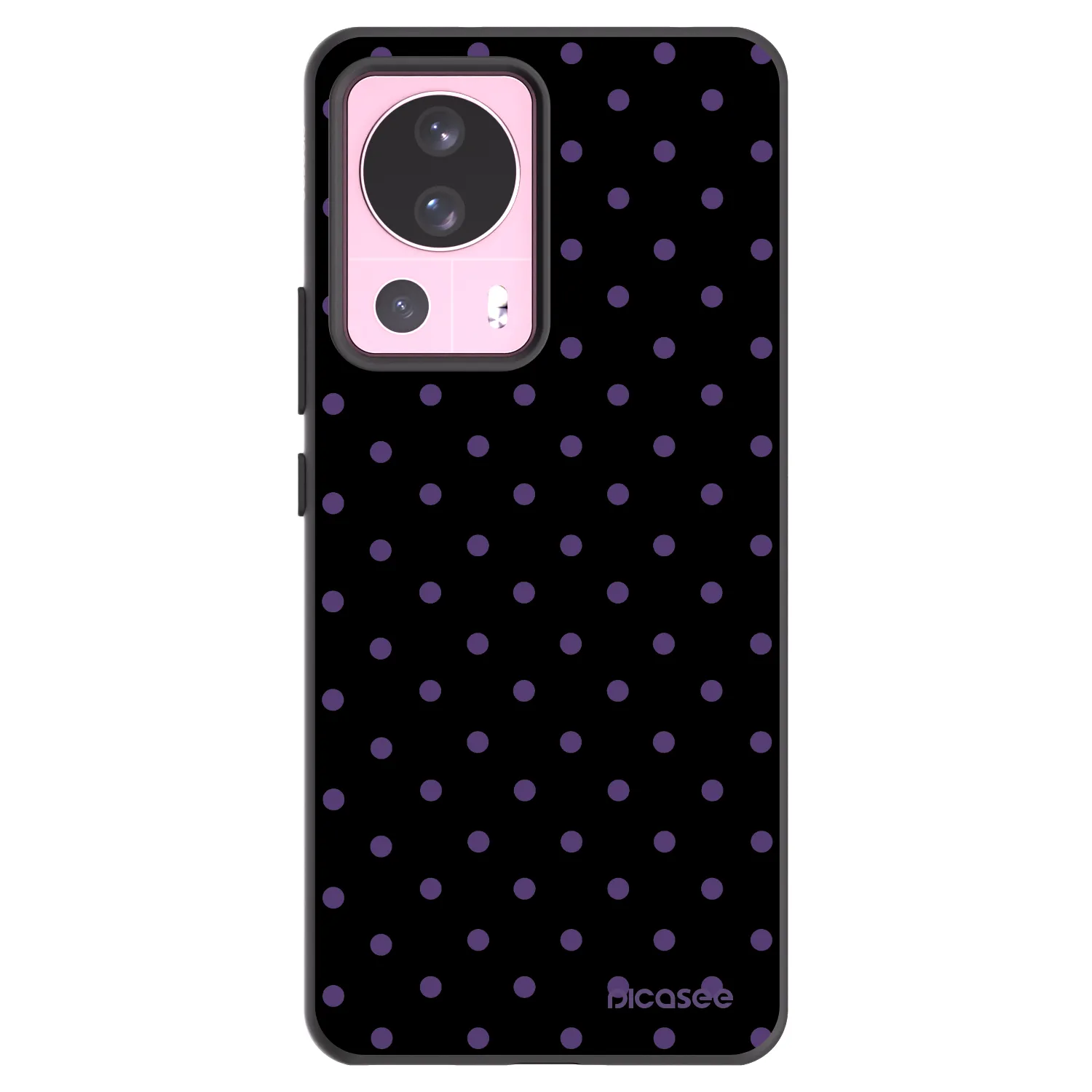 Picasee crna silikonska maskica za Xiaomi 13 Lite - Flickers