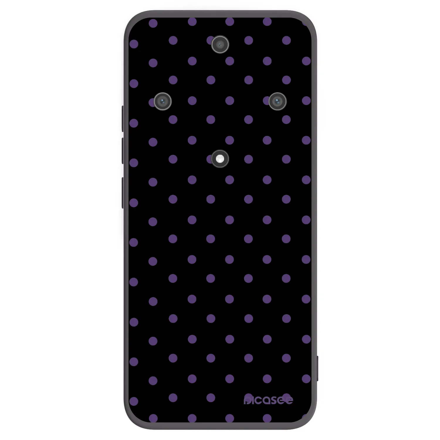 Picasee crna silikonska maskica za Honor Magic5 Lite 5G - Flickers