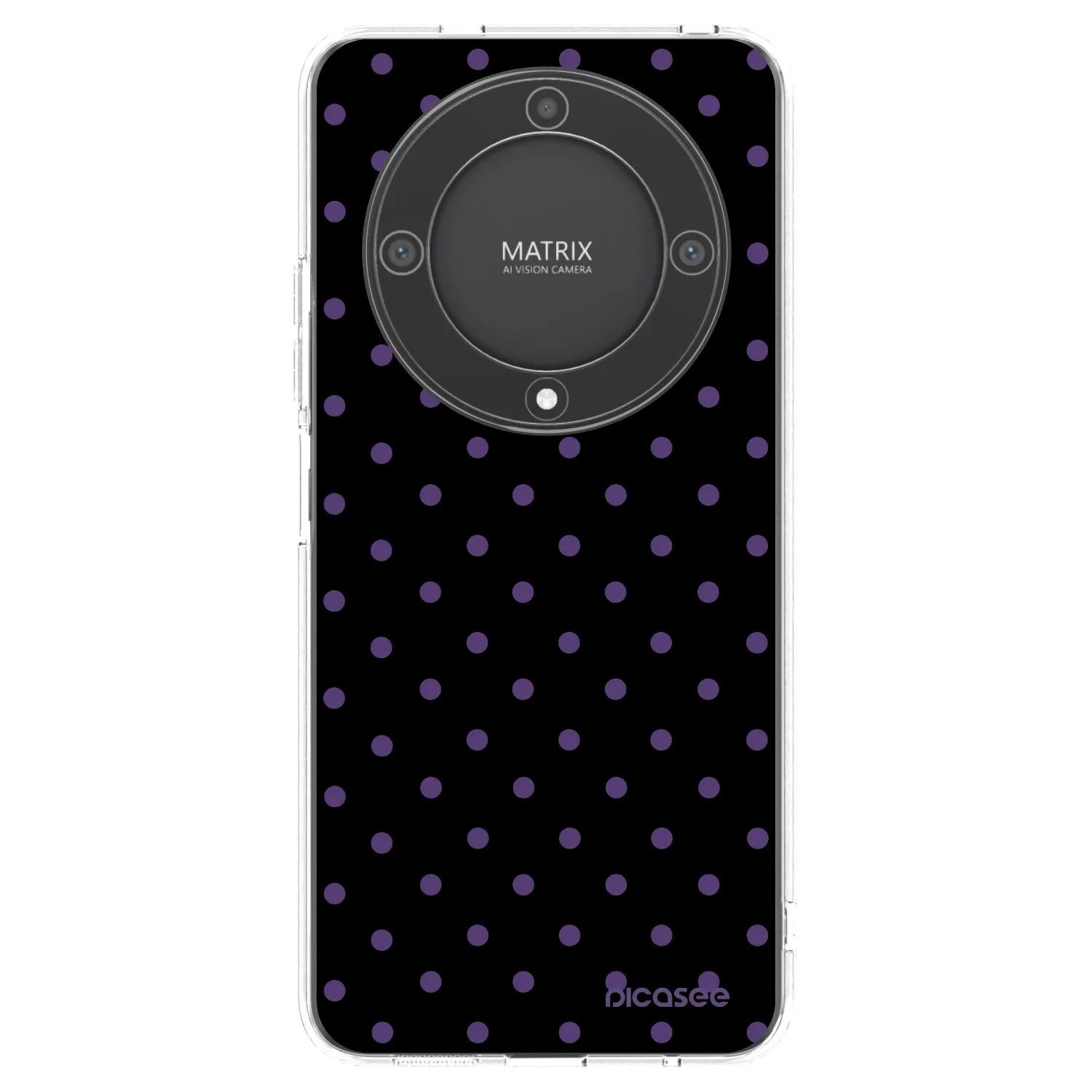 Picasee silikonska prozirna maskica za Honor Magic5 Lite 5G - Flickers