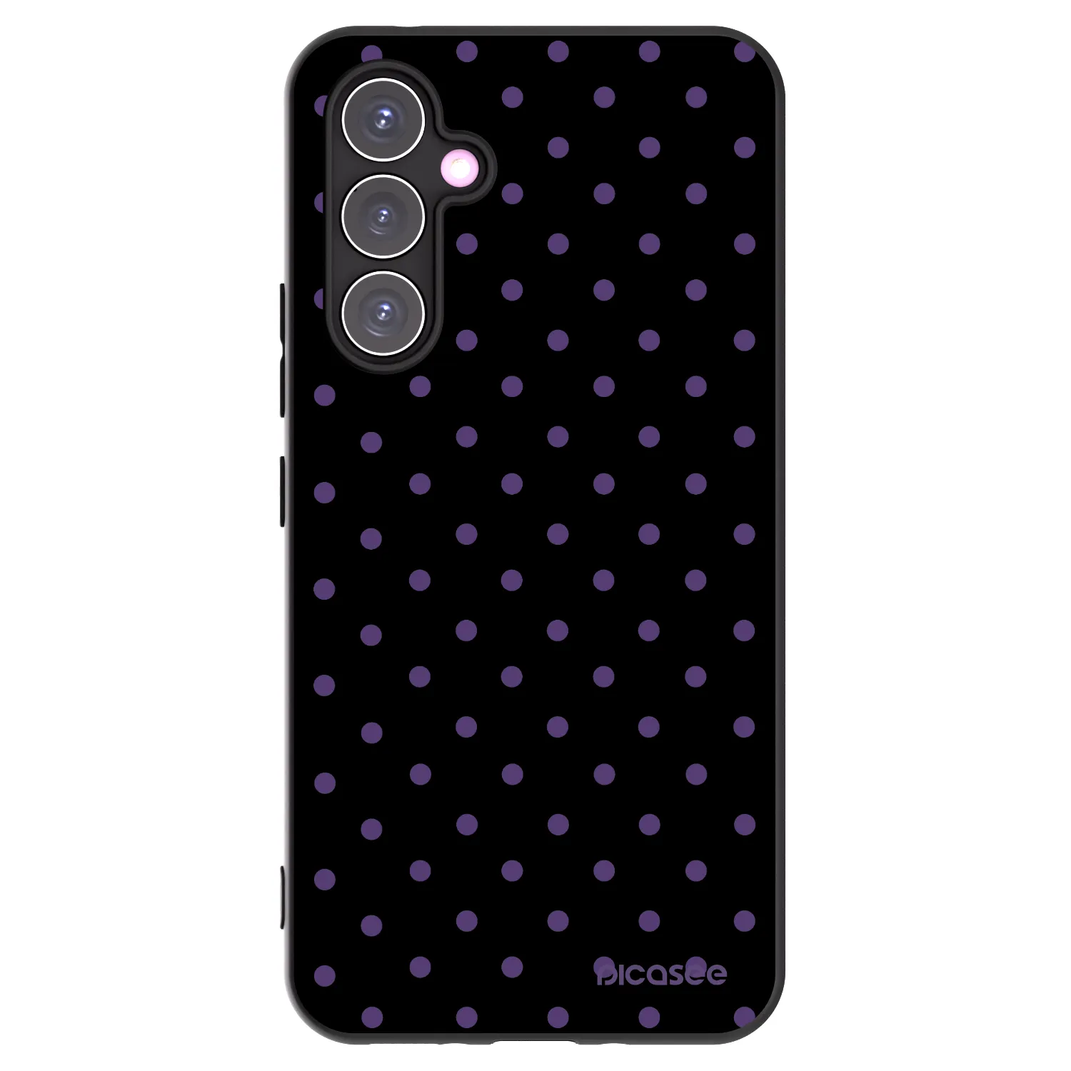 Picasee crna silikonska maskica za Samsung Galaxy A54 5G A546B - Flickers