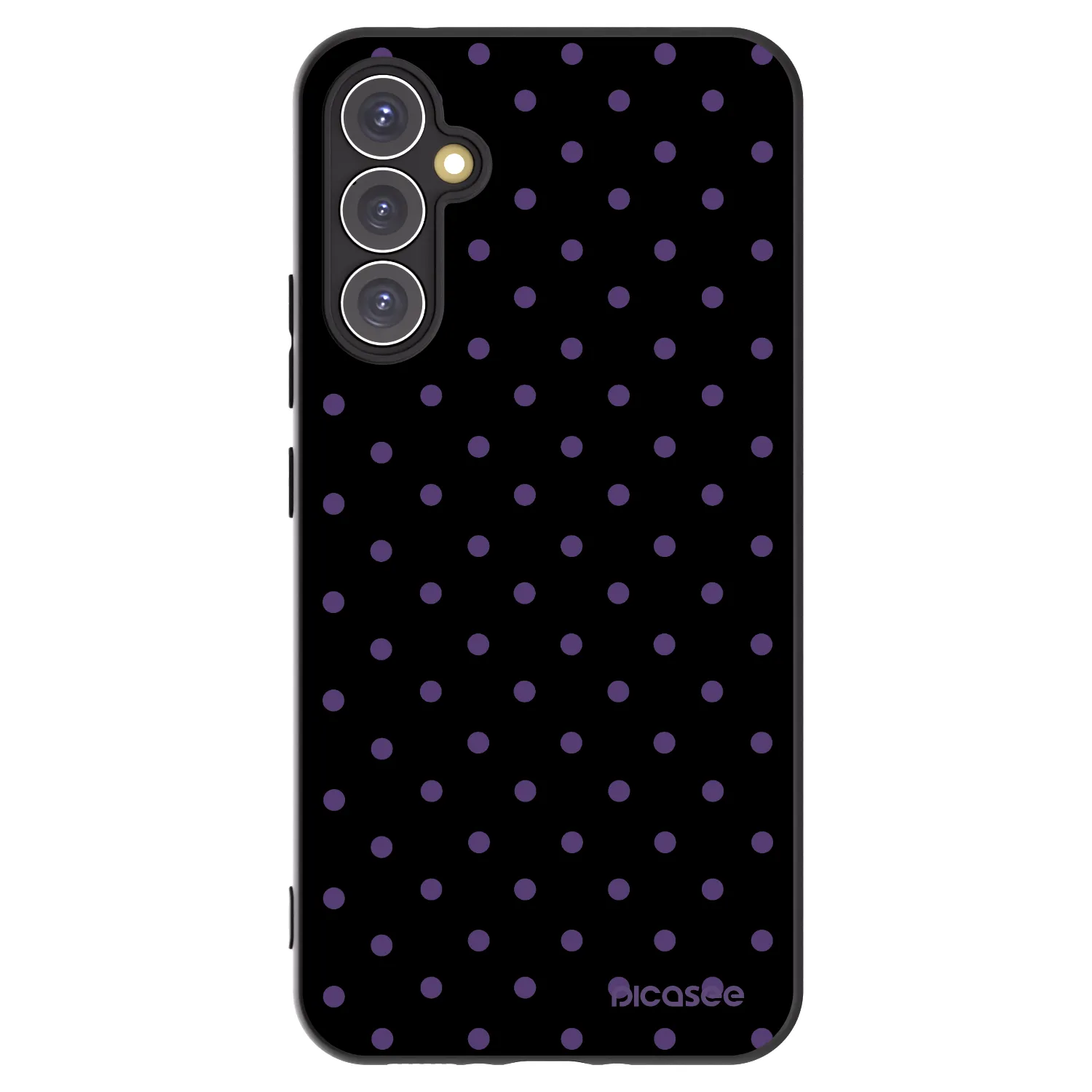 Picasee crna silikonska maskica za Samsung Galaxy A34 5G A346B - Flickers