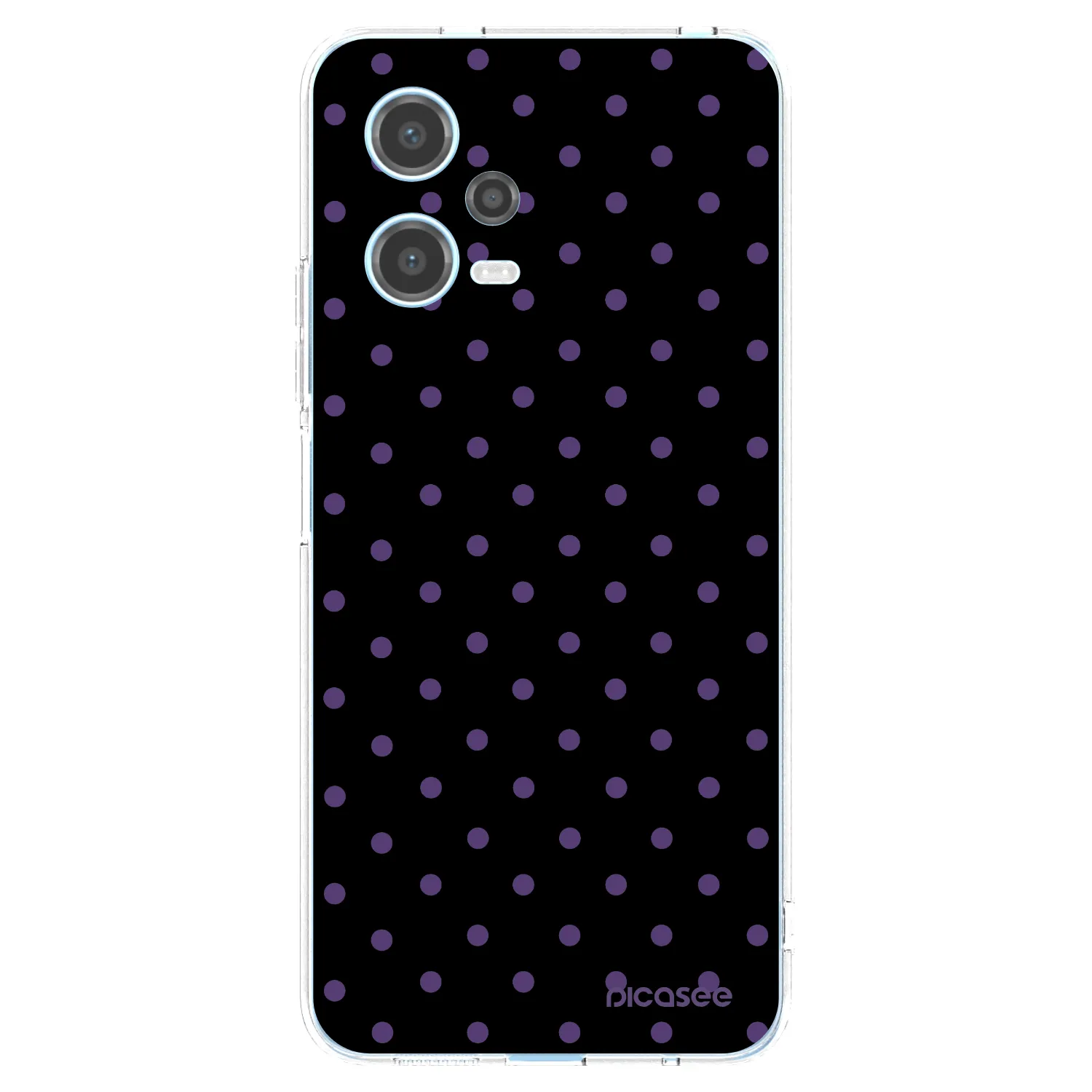 Picasee silikonska prozirna maskica za Xiaomi Redmi Note 12 5G - Flickers