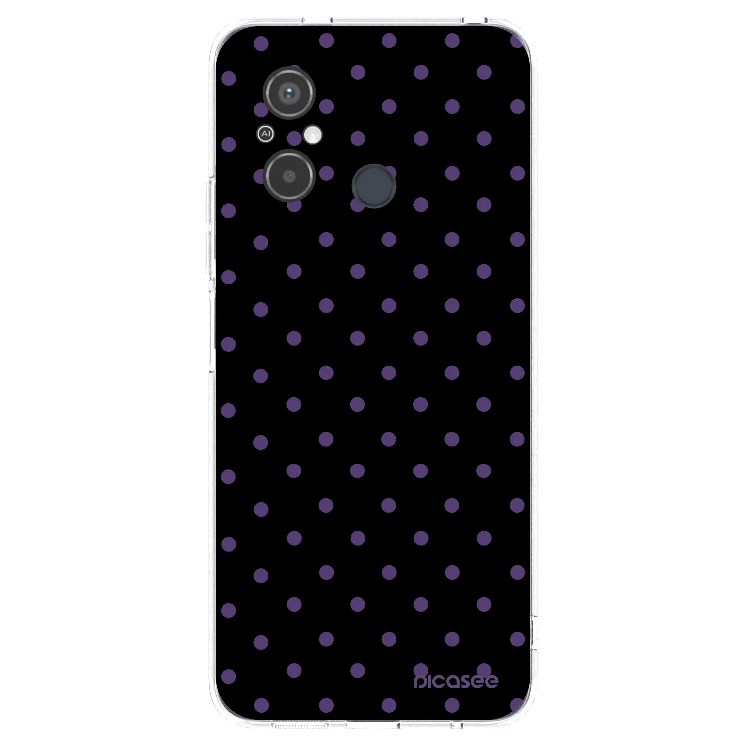 Picasee silikonska prozirna maskica za Xiaomi Redmi 12C - Flickers
