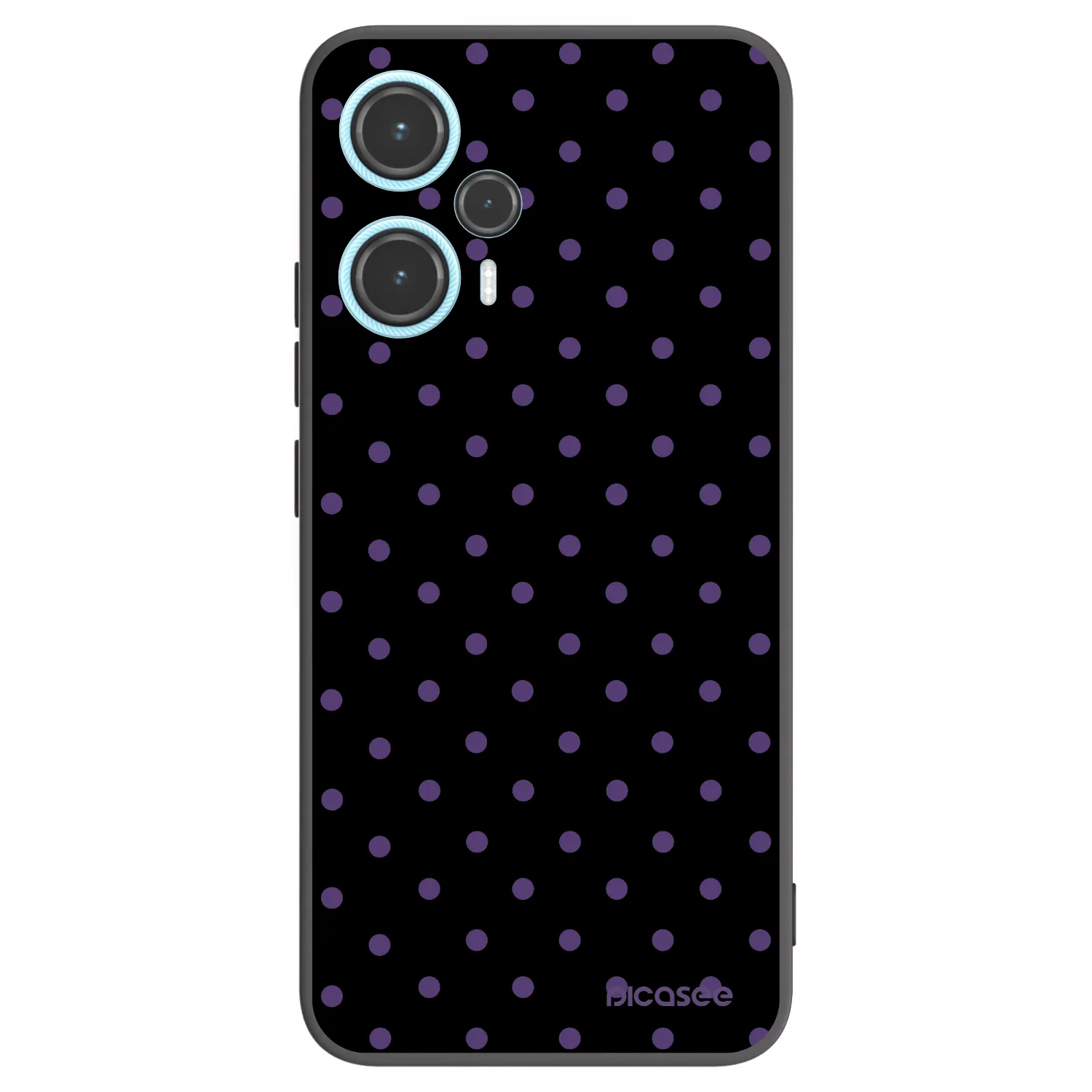 Picasee crna silikonska maskica za Xiaomi Poco F5 - Flickers