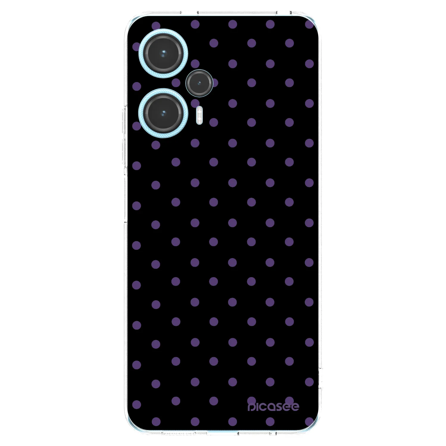 Picasee silikonska prozirna maskica za Xiaomi Poco F5 - Flickers