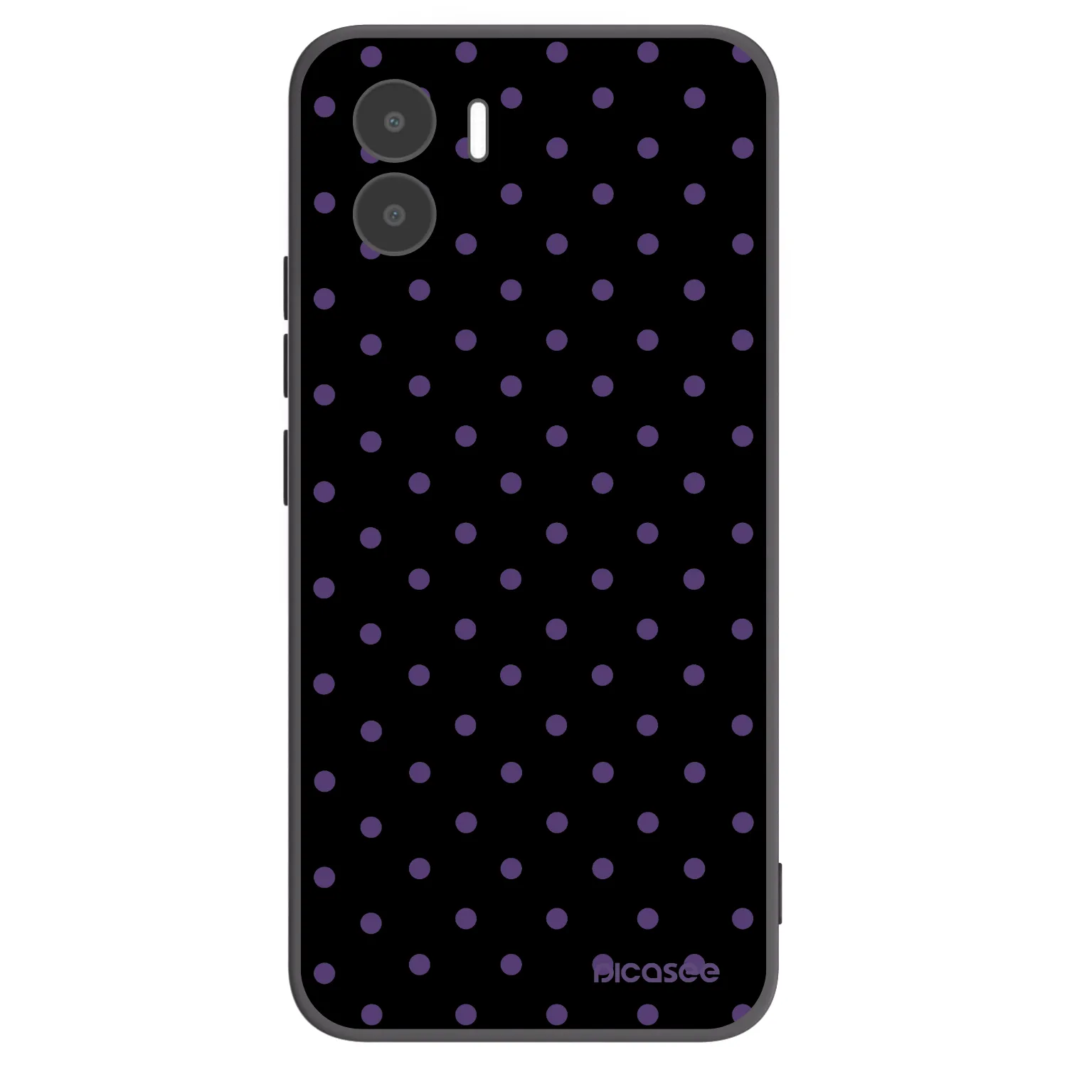 Picasee crna silikonska maskica za Xiaomi Redmi A2 - Flickers