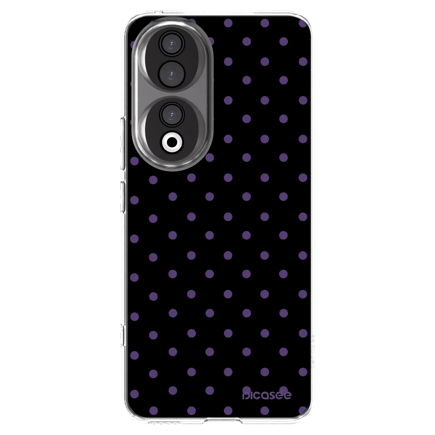Picasee silikonska prozirna maskica za Honor 90 5G - Flickers