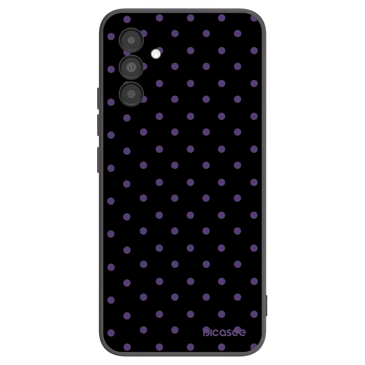 Picasee crna silikonska maskica za Samsung Galaxy A04s A047F - Flickers