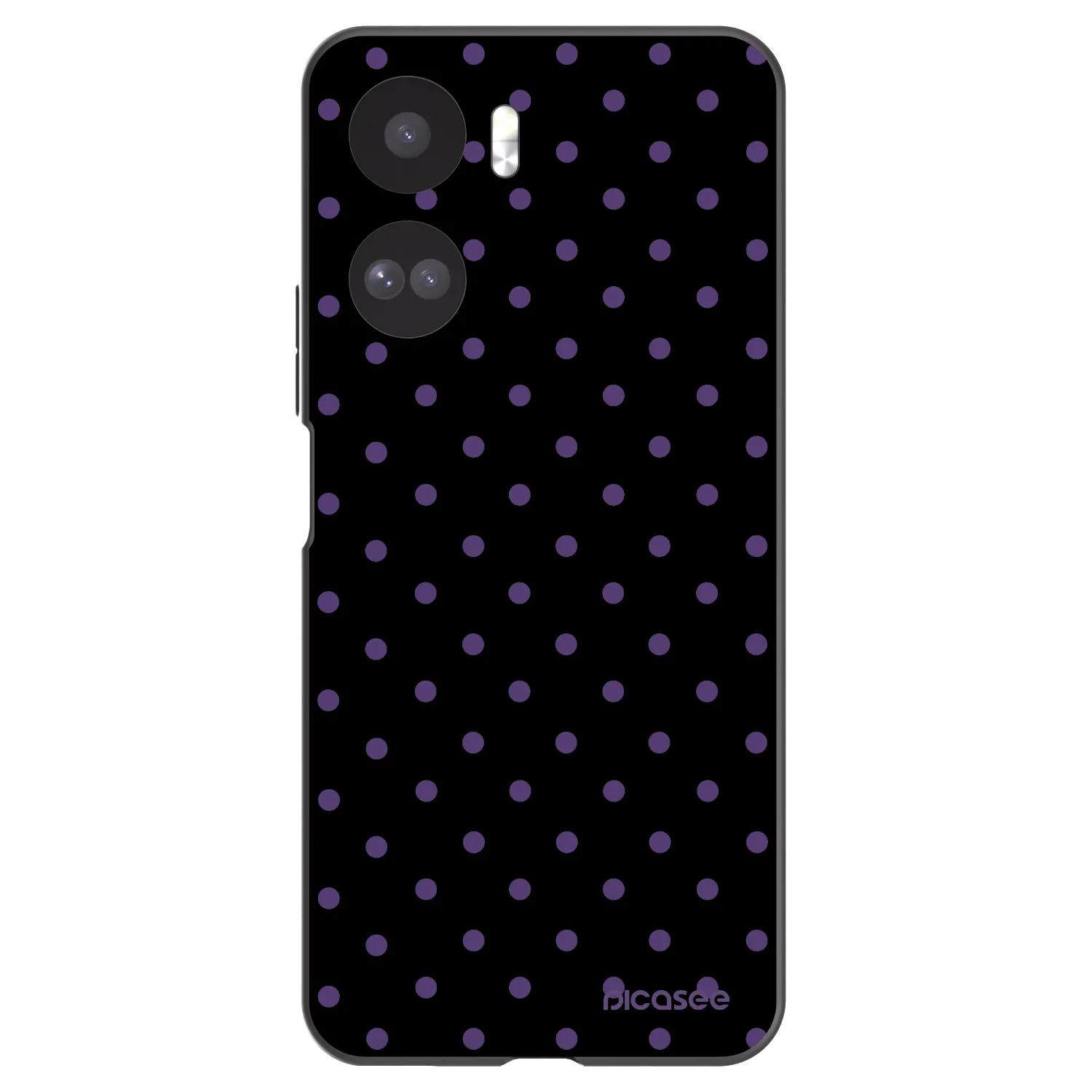 Picasee crna silikonska maskica za Honor 90 Lite 5G - Flickers