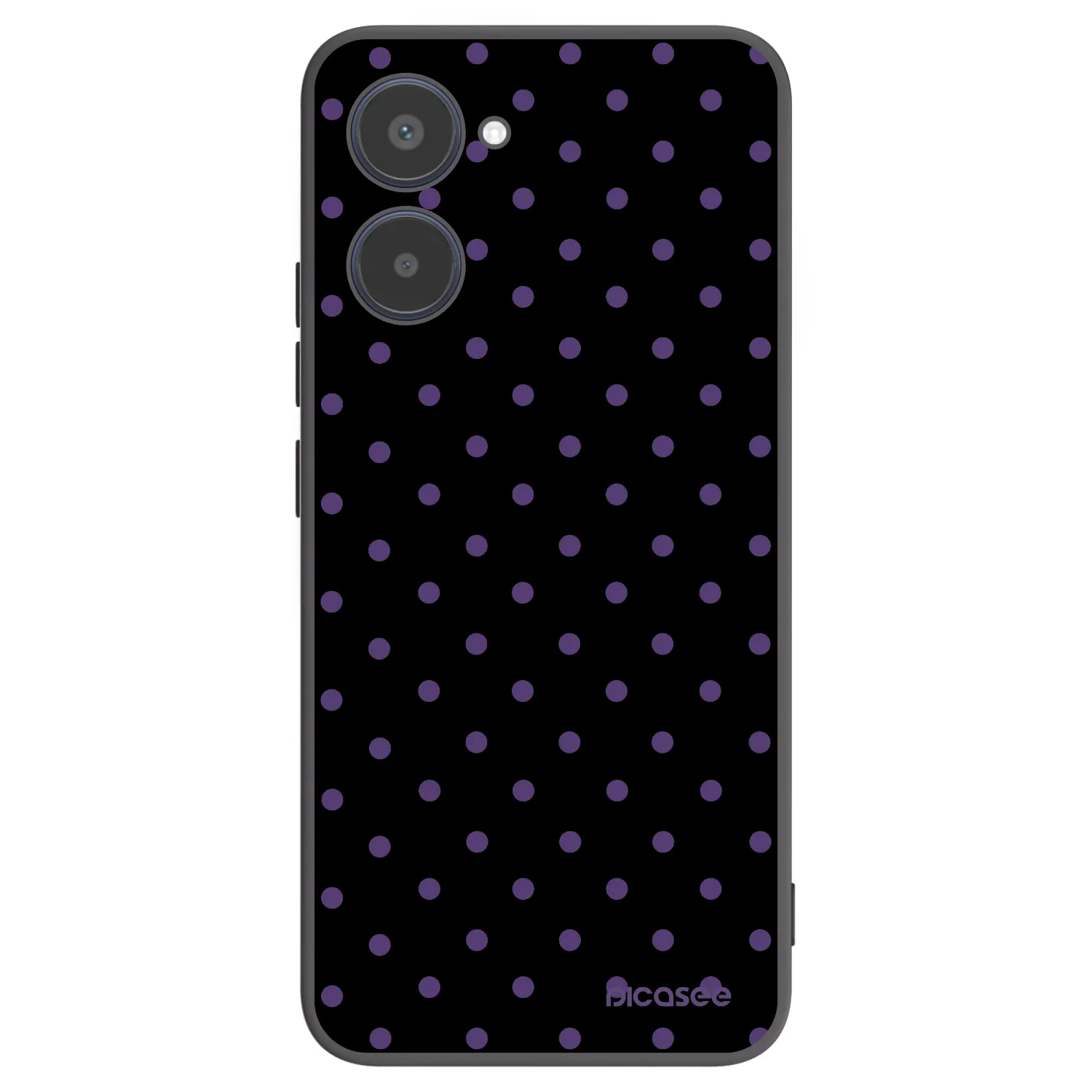 Picasee crna silikonska maskica za Realme 10 4G - Flickers