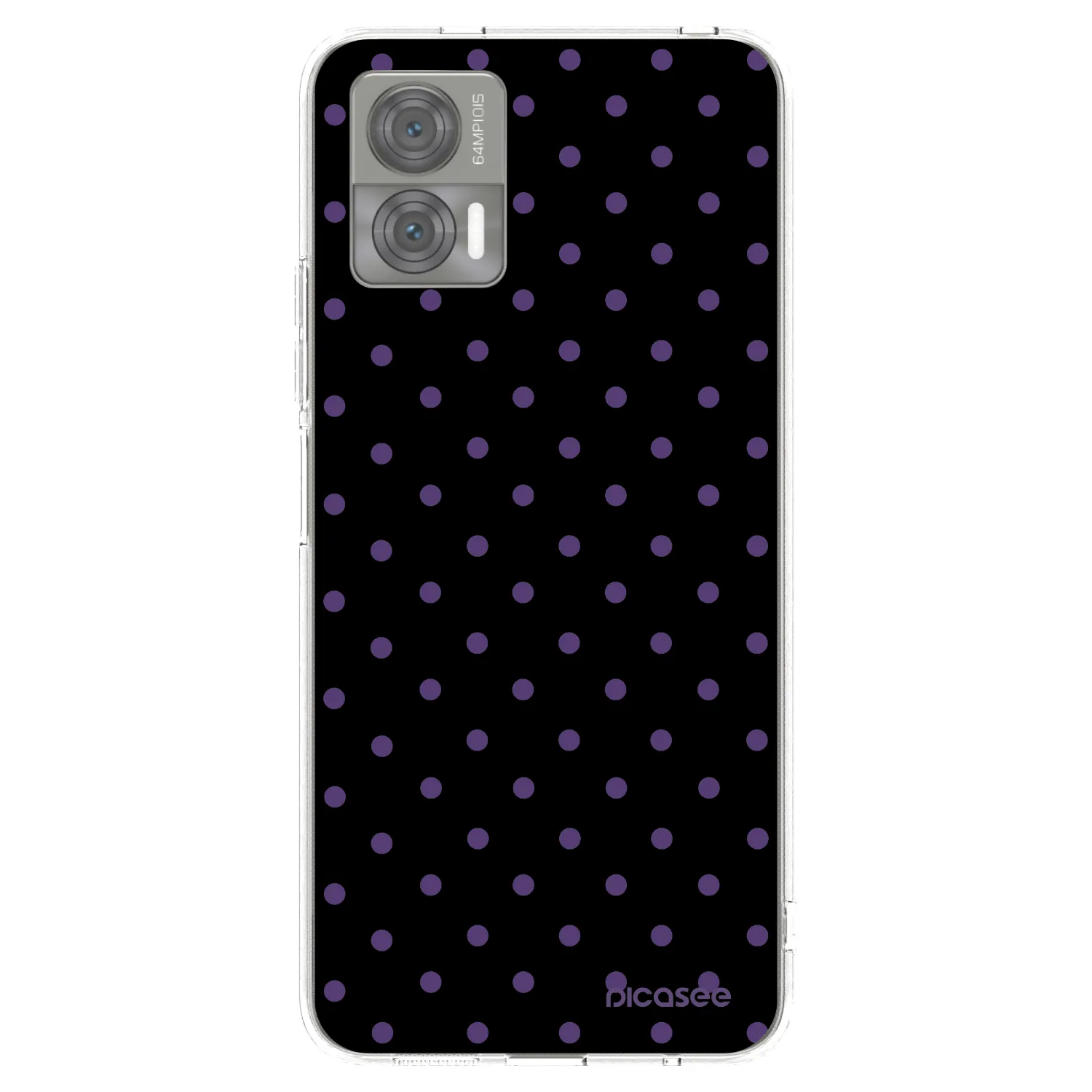 Picasee silikonska prozirna maskica za Motorola Edge 30 Neo - Flickers