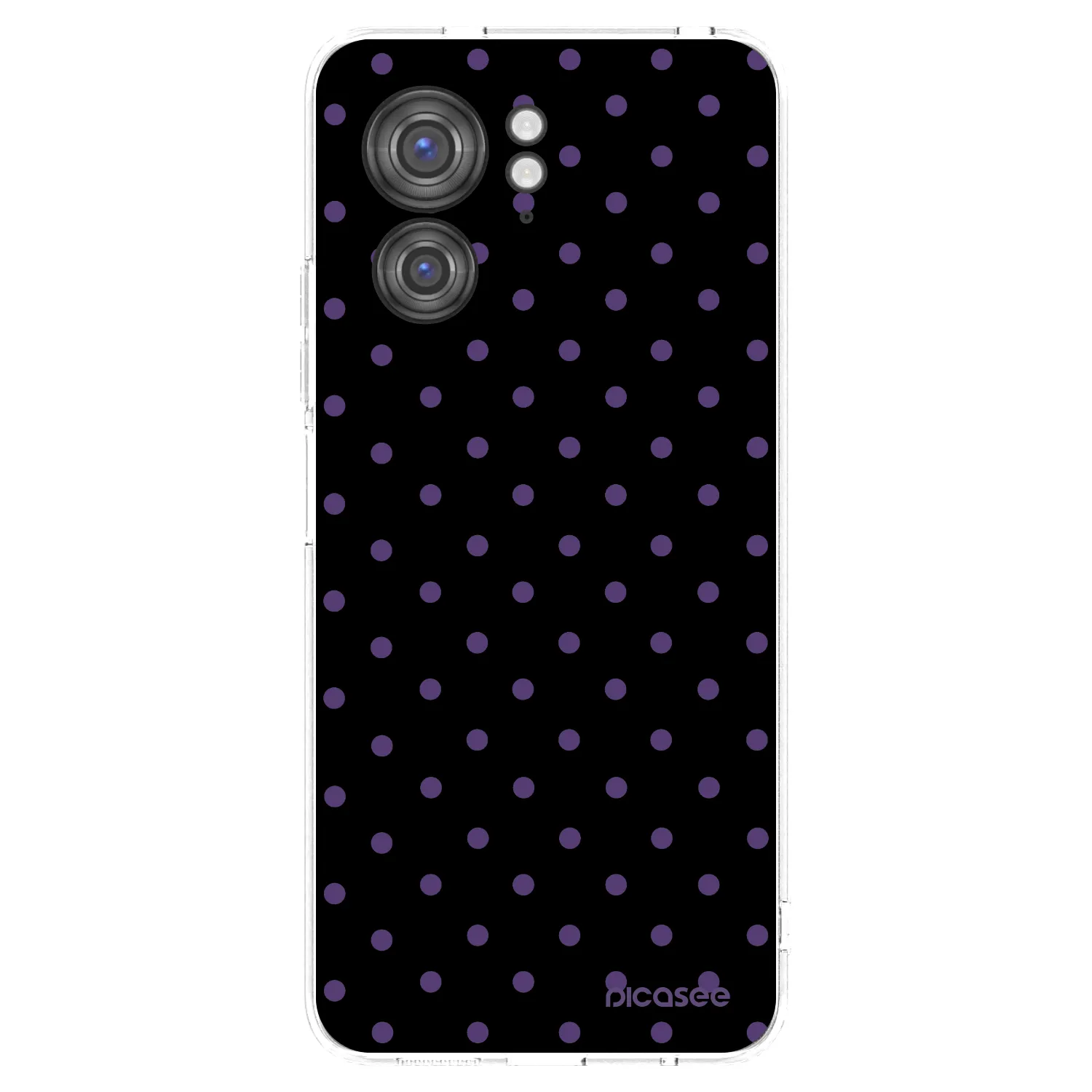 Picasee silikonska prozirna maskica za Motorola Edge 40 - Flickers