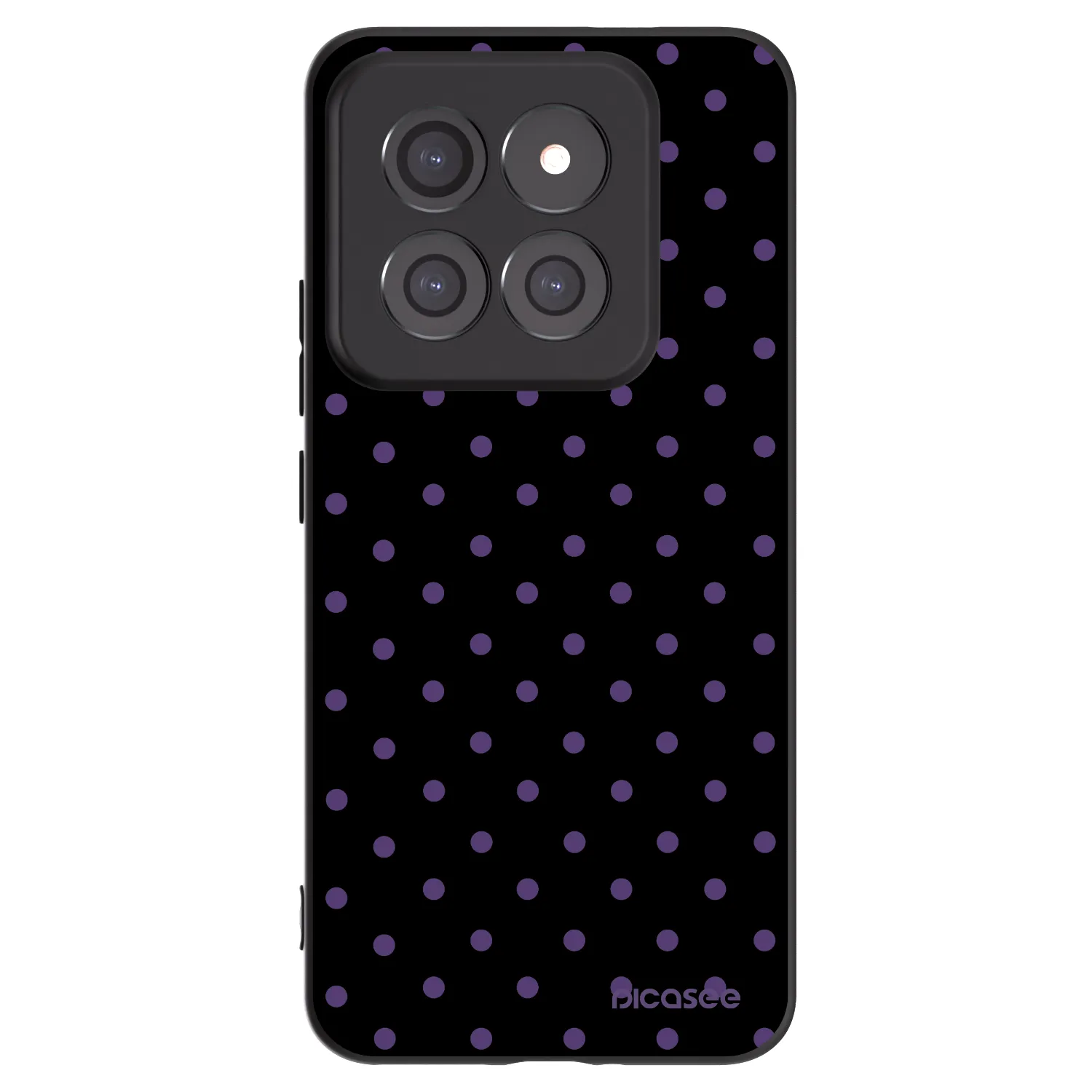 Picasee crna silikonska maskica za Xiaomi 14 Pro - Flickers