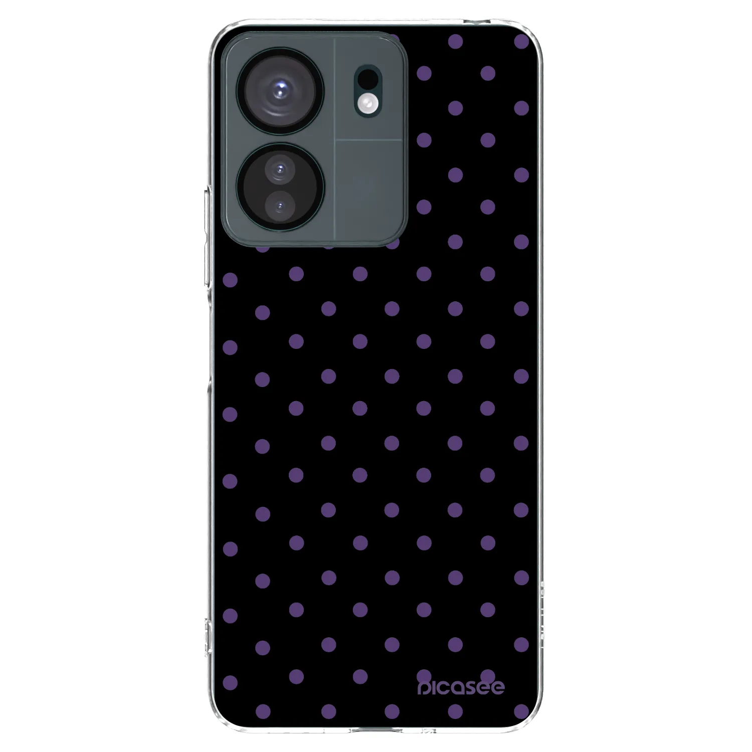 Picasee silikonska prozirna maskica za Xiaomi Redmi 13C 4G - Flickers