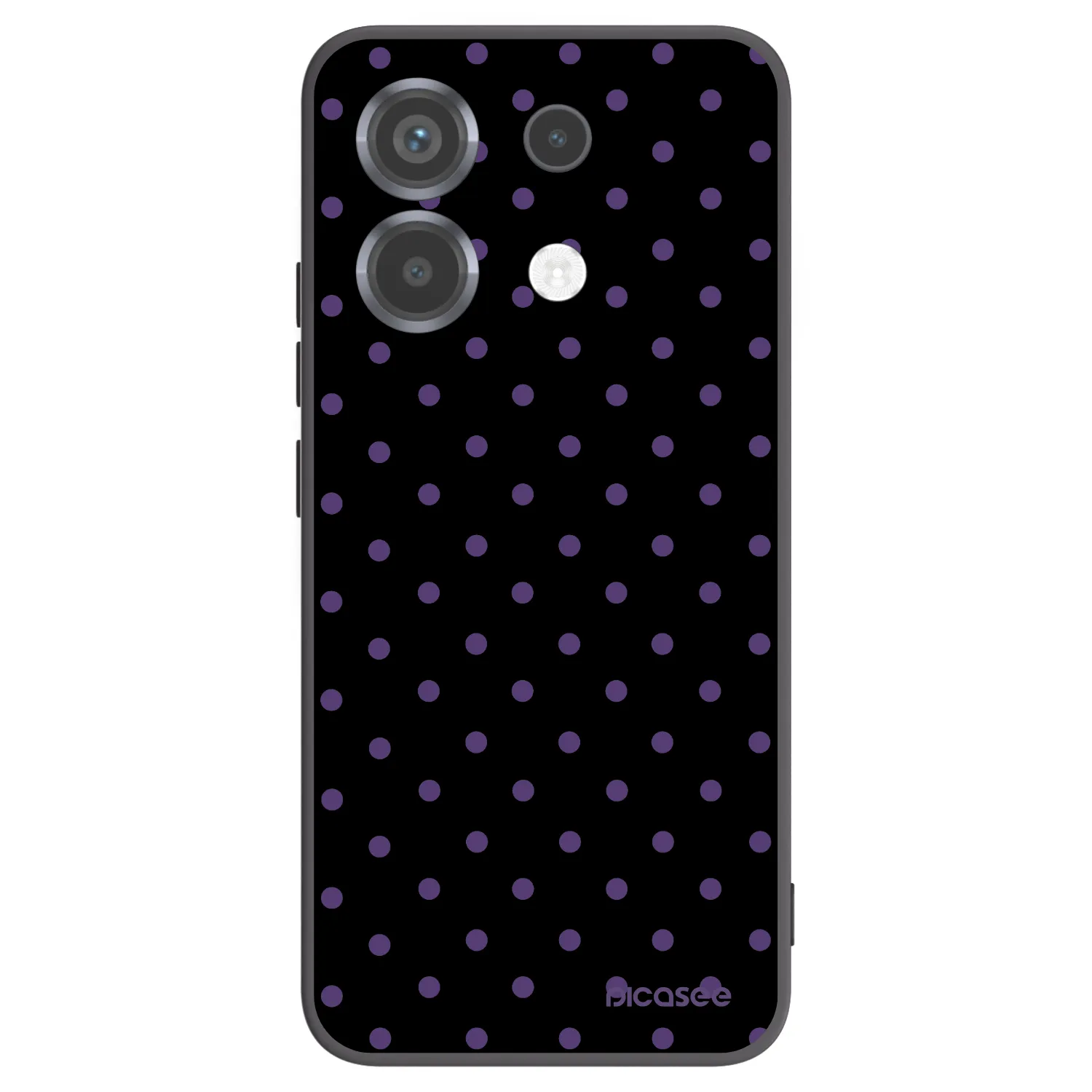 Picasee crna silikonska maskica za Xiaomi Poco X6 - Flickers