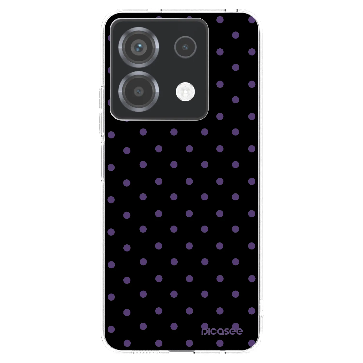 Picasee silikonska prozirna maskica za Xiaomi Poco X6 - Flickers