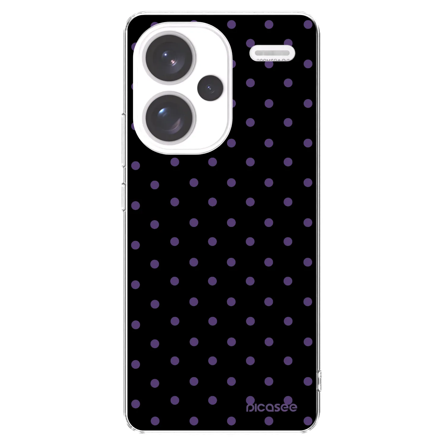 Picasee silikonska prozirna maskica za Xiaomi Redmi Note 13 Pro+ 5G - Flickers