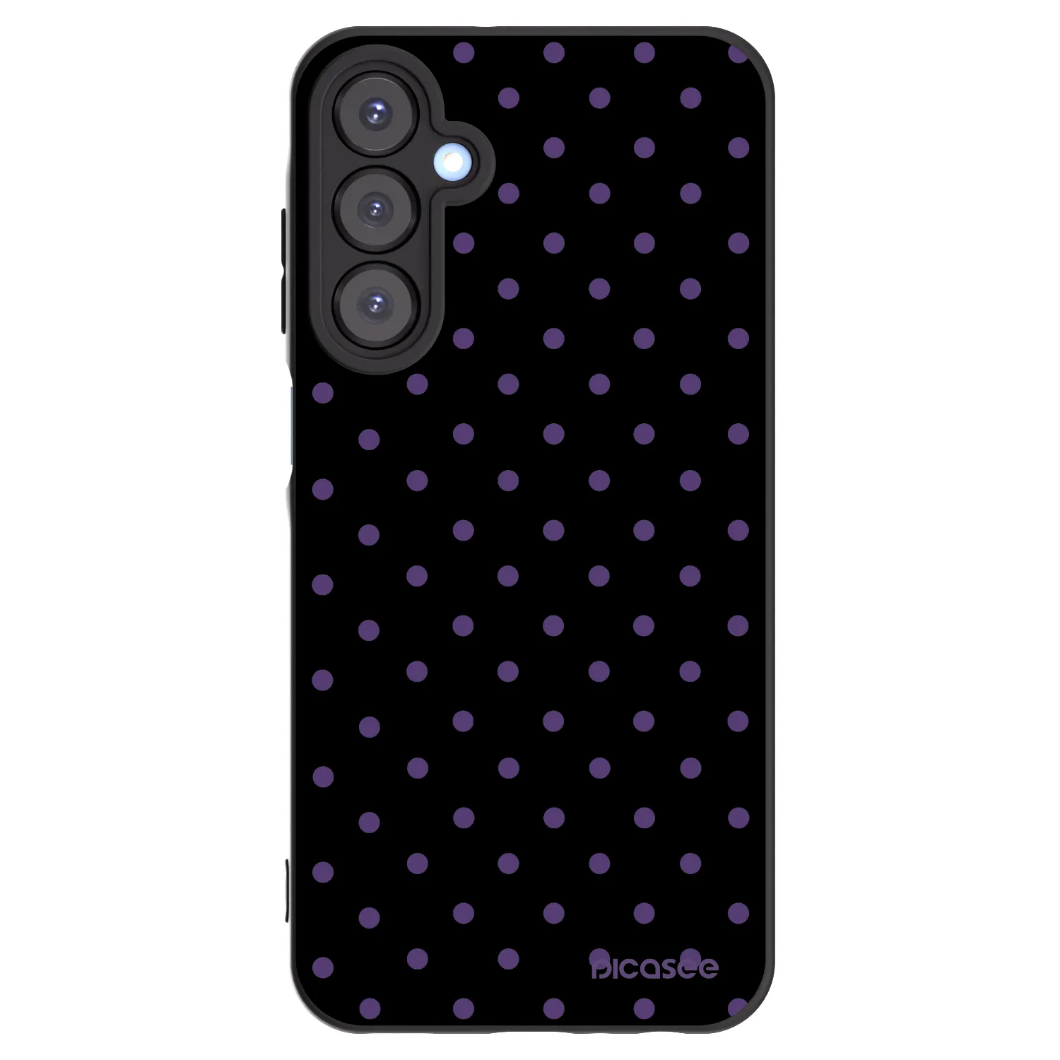 Picasee crna silikonska maskica za Samsung Galaxy A25 A256B 5G - Flickers