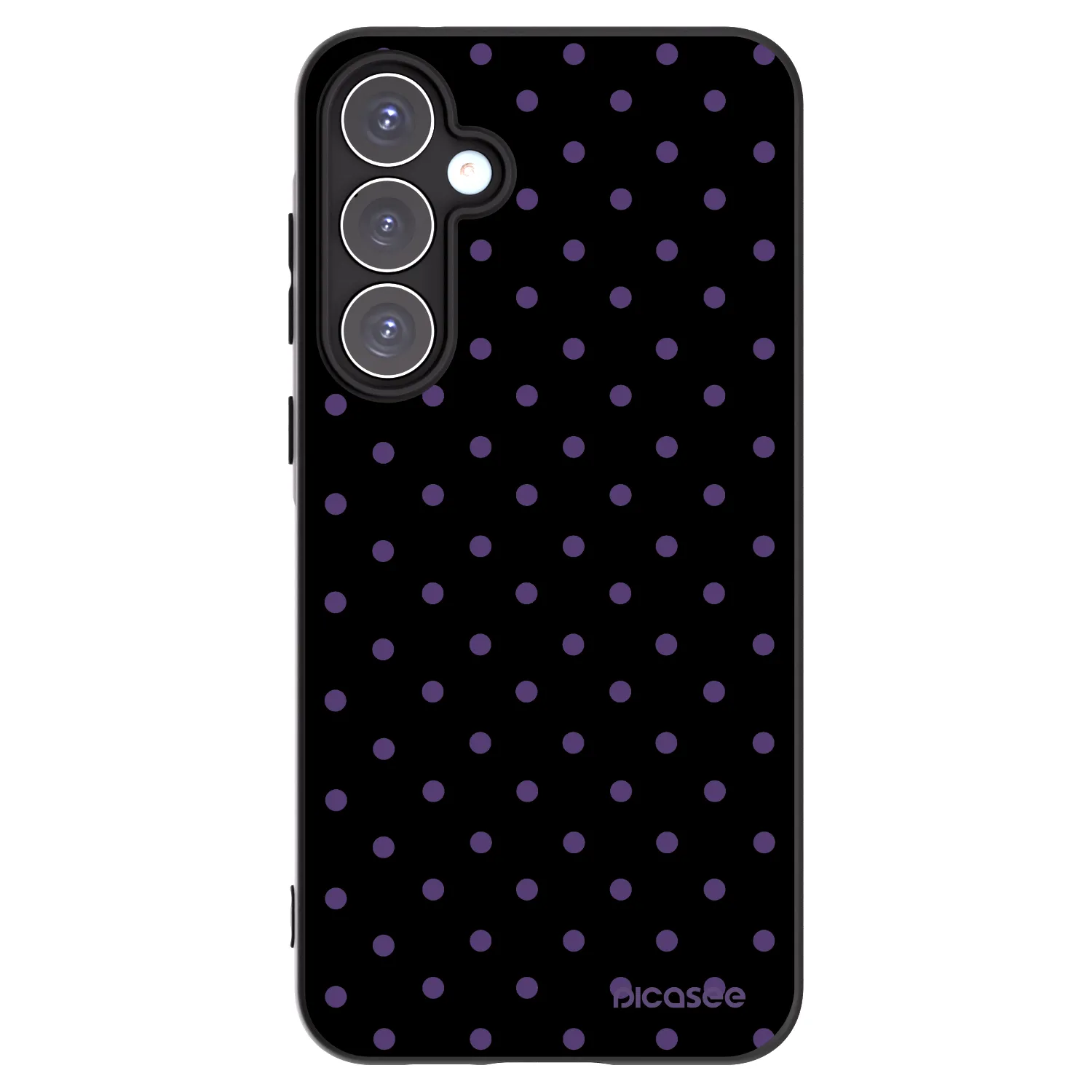 Picasee crna silikonska maskica za Samsung Galaxy A55 5G A556B - Flickers