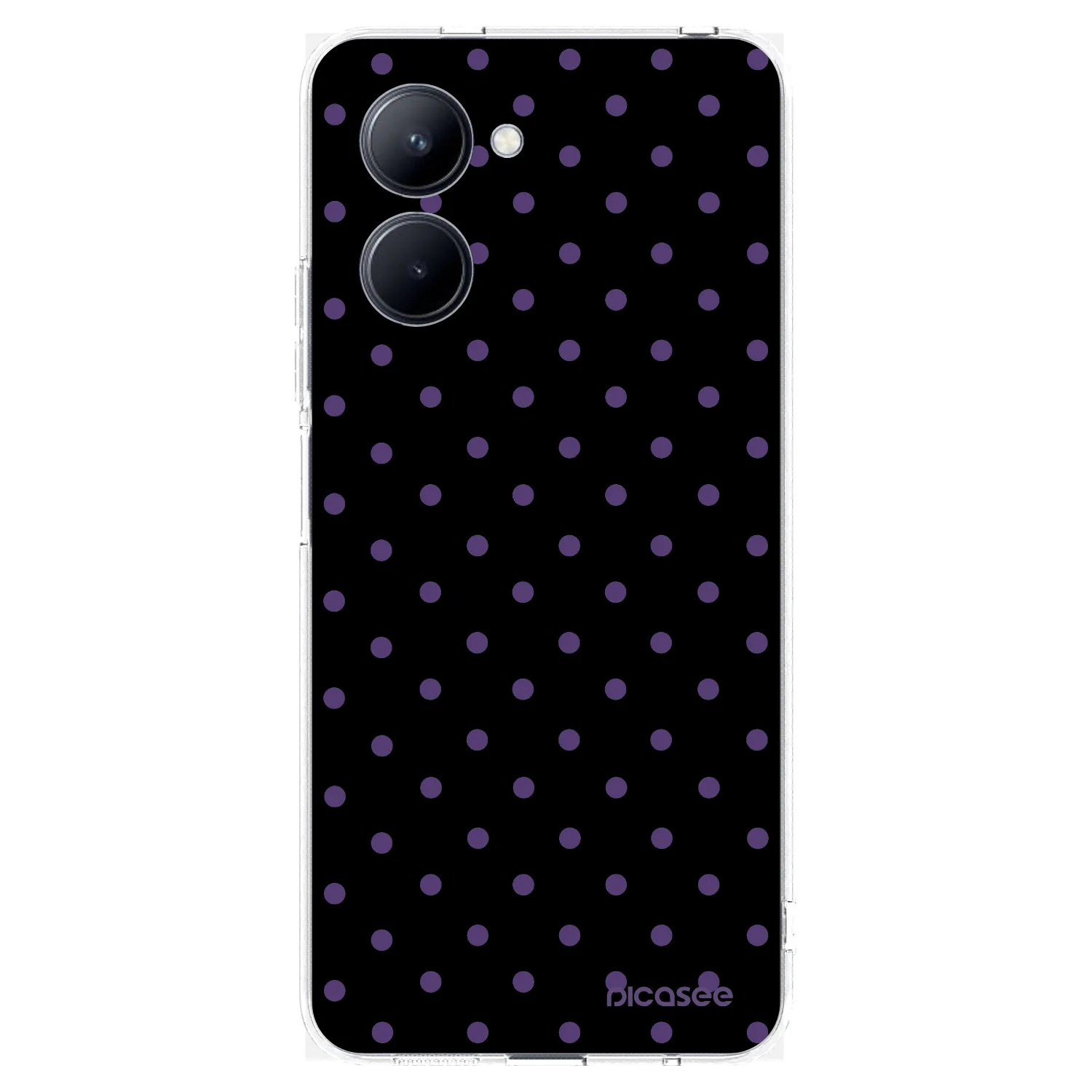 Picasee silikonska prozirna maskica za Realme C33 (2023) - Flickers