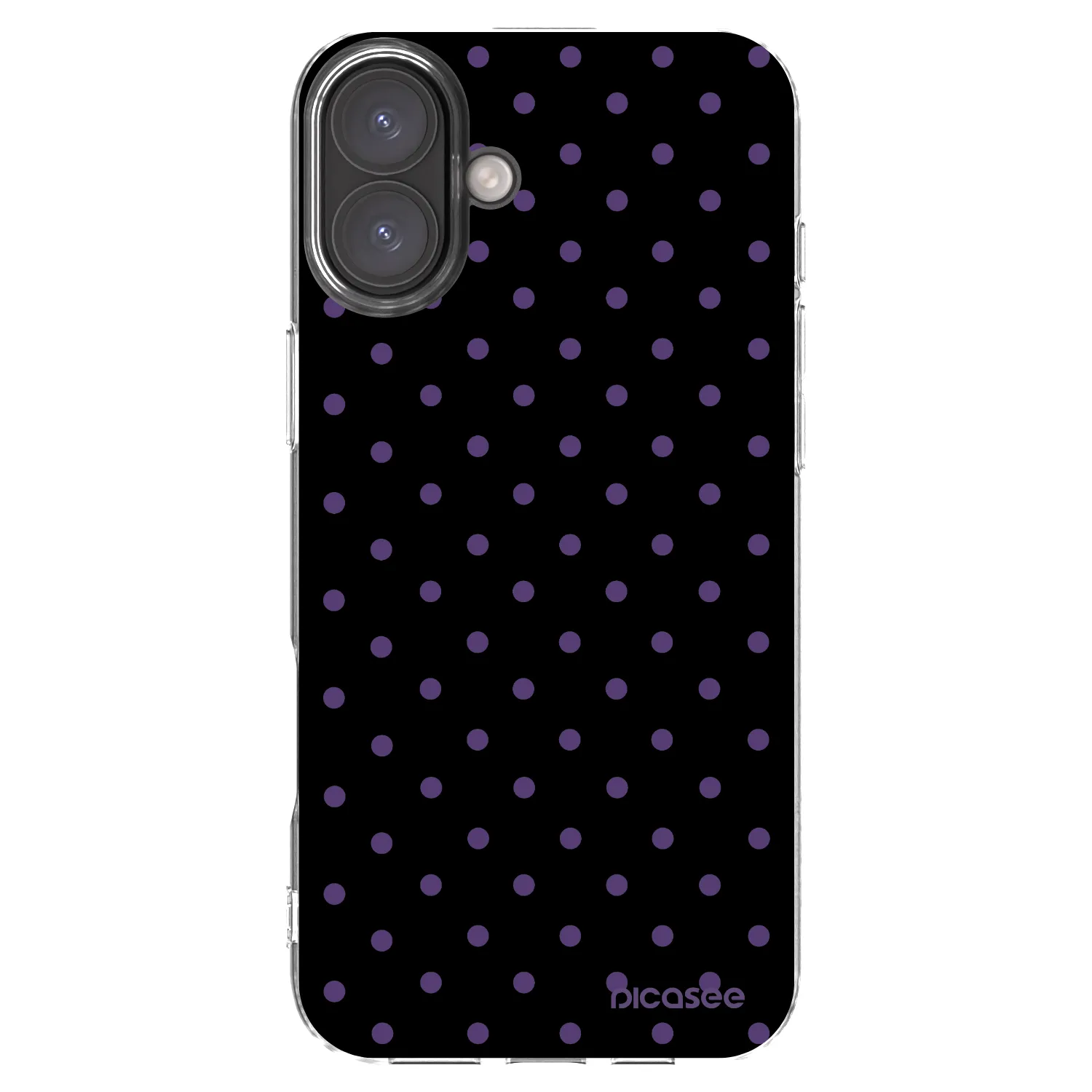 Picasee silikonska prozirna maskica za Apple iPhone 16 Plus - Flickers