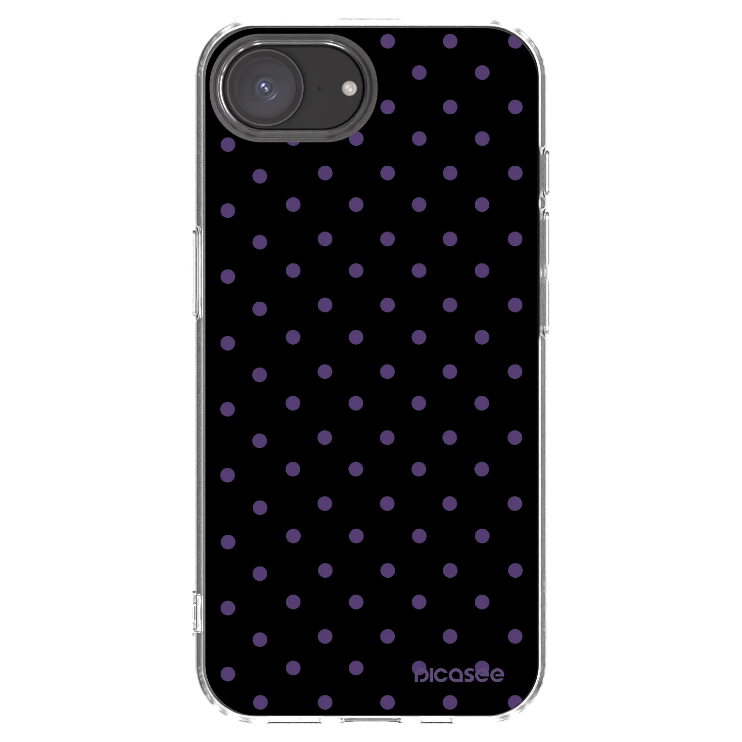 Picasee silikonska prozirna maskica za Apple iPhone 16e - Flickers