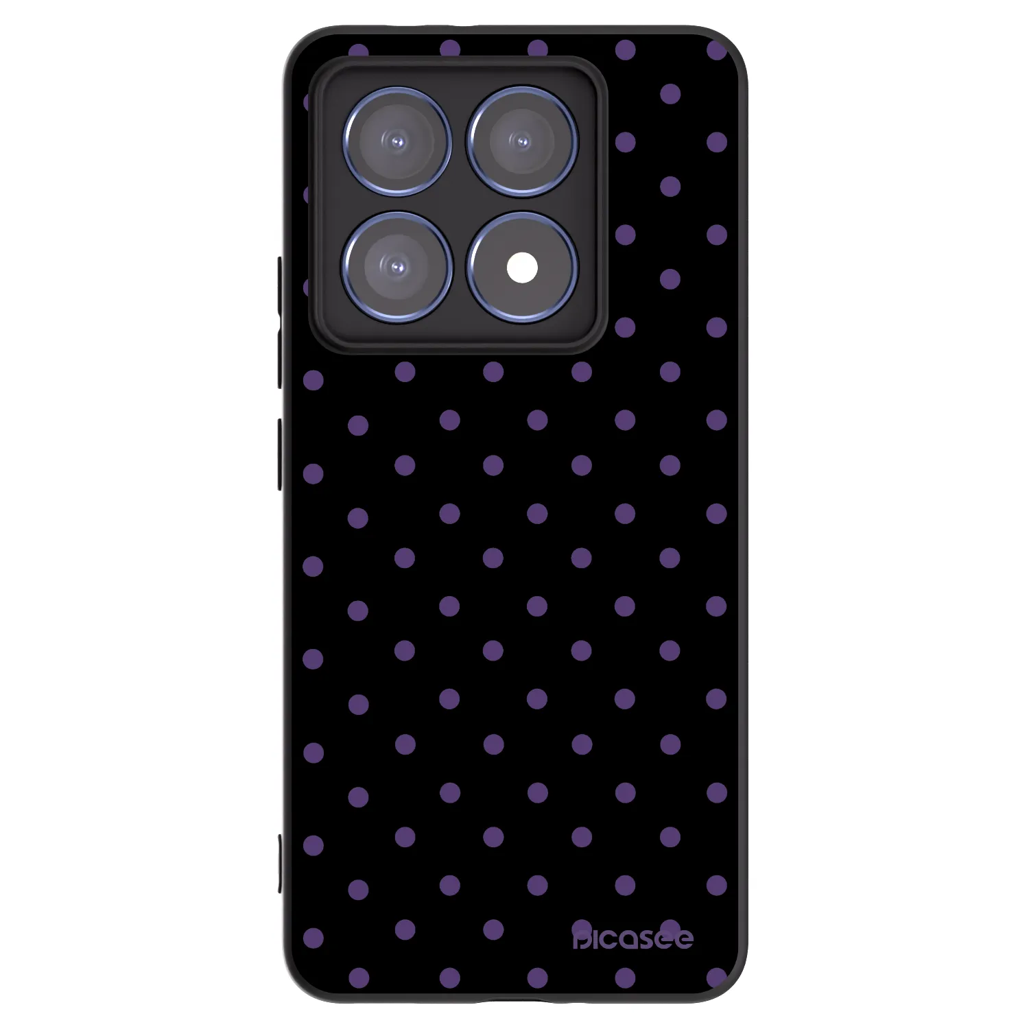Picasee crna silikonska maskica za Xiaomi 14T Pro - Flickers