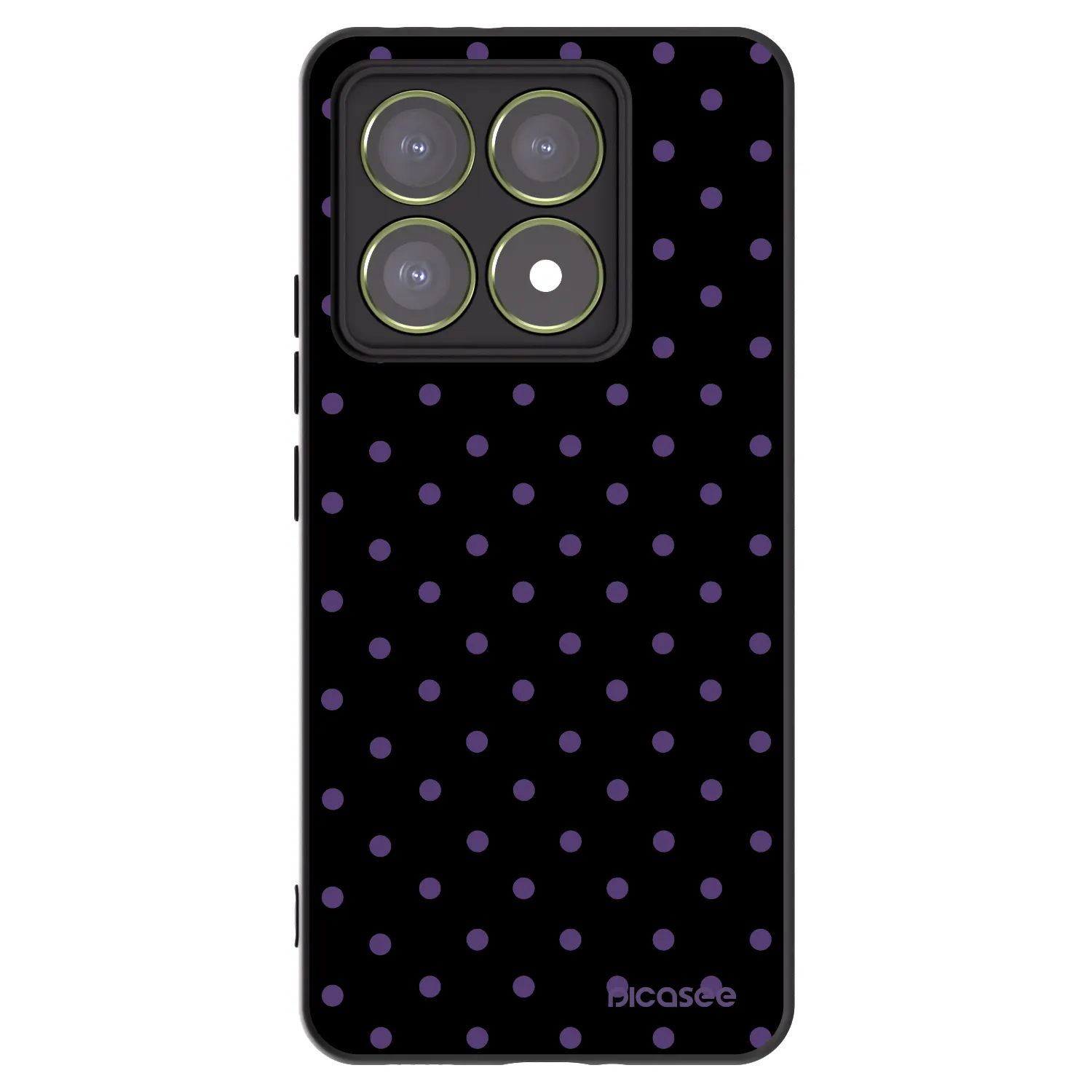 Picasee crna silikonska maskica za Xiaomi 14T - Flickers